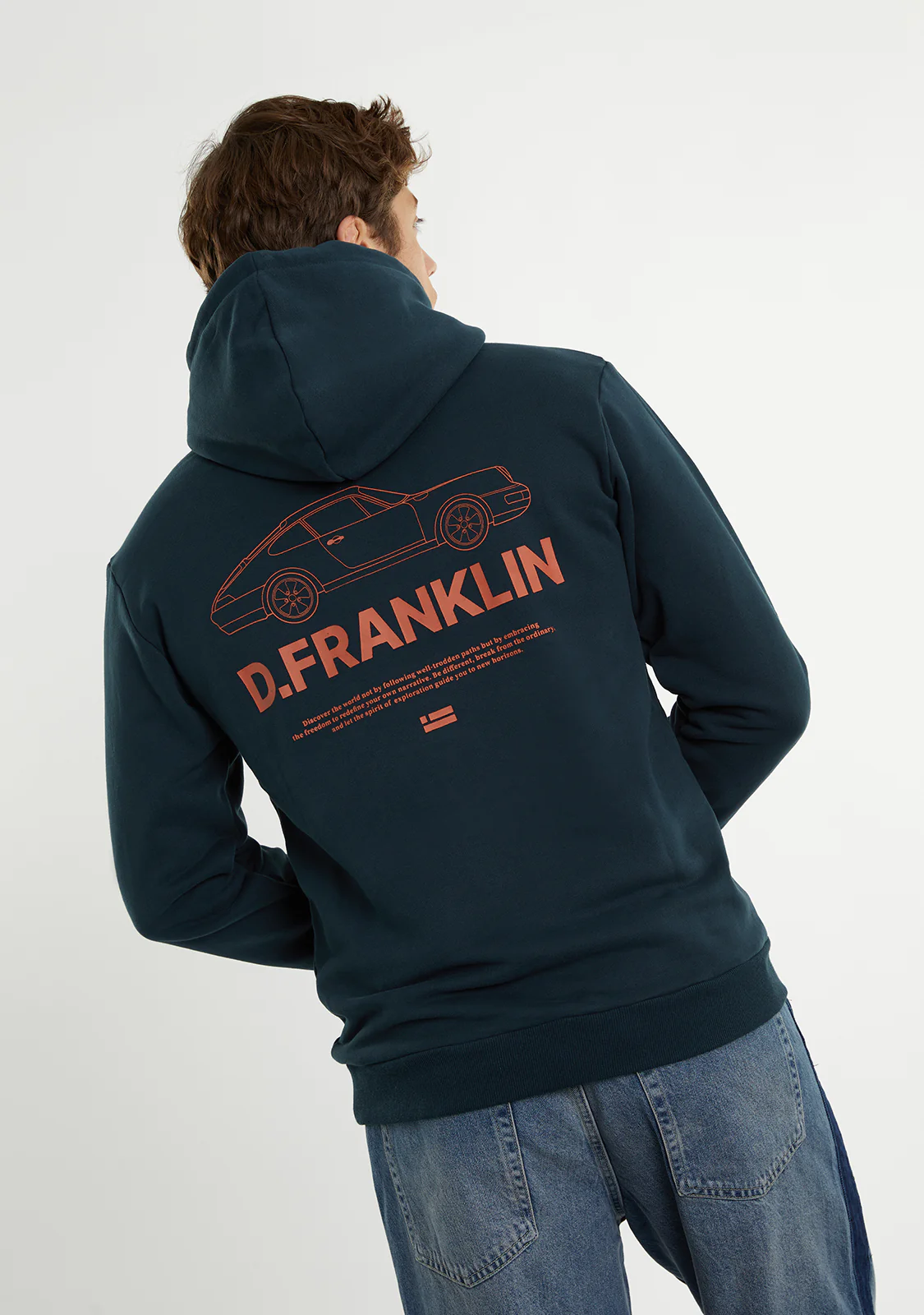 911 Iconic hoodie Grey - Image 7