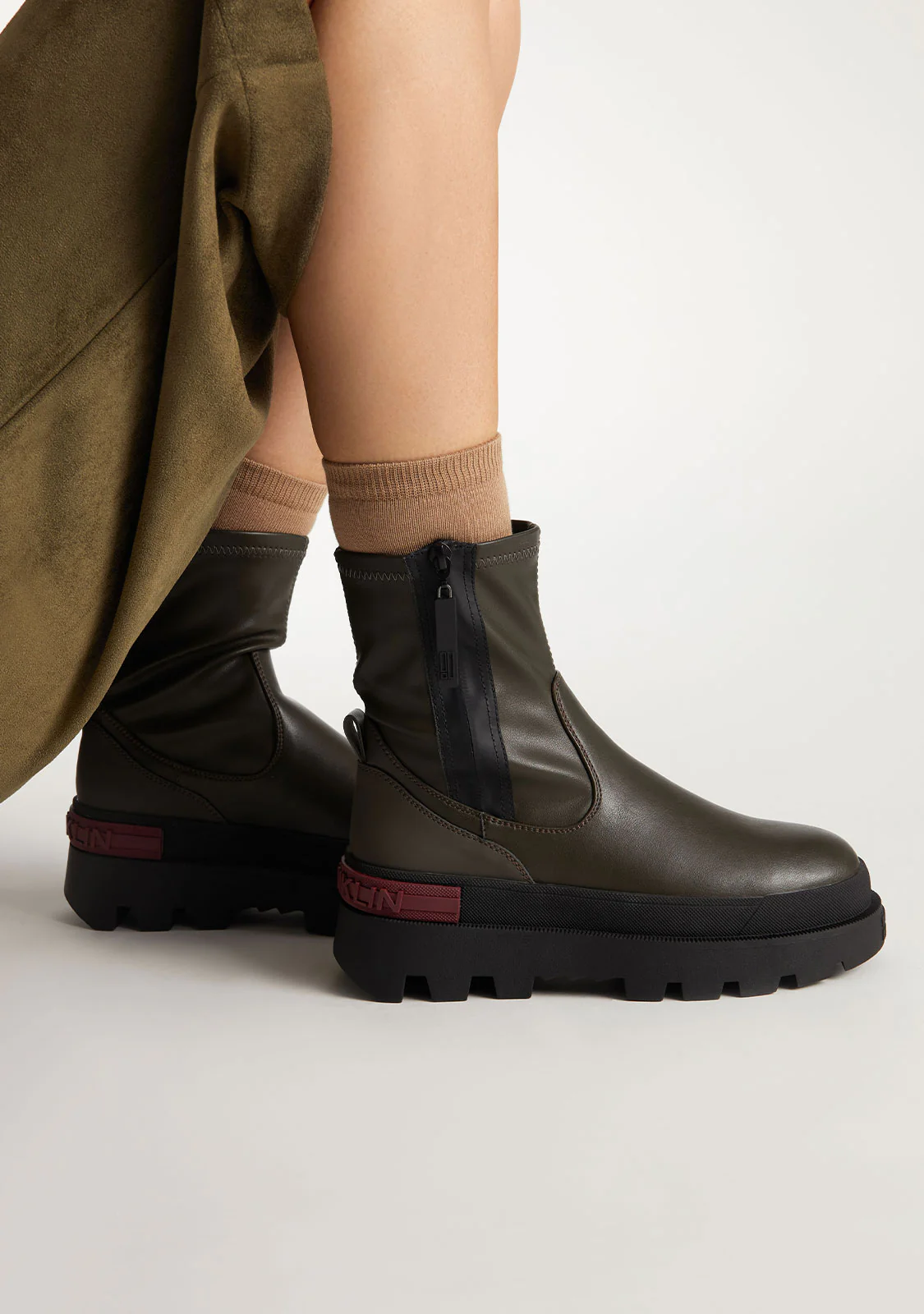 All Track Zip Khaki - Image 5