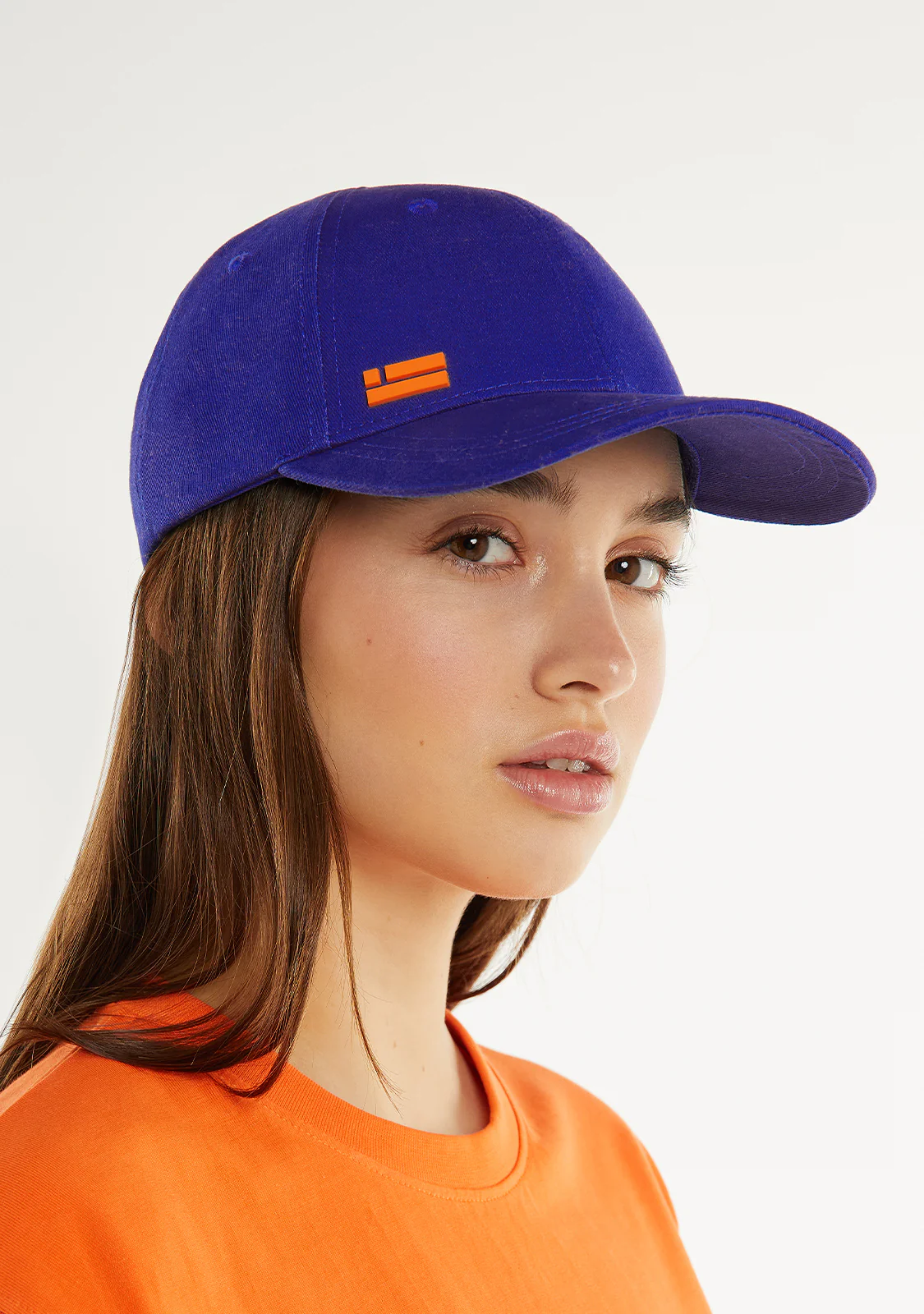Basic Flag Cap Blue / Orange - Image 5