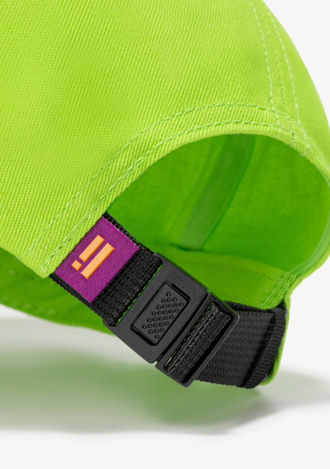 Basic Flag Cap Lime / Purple - Image 3