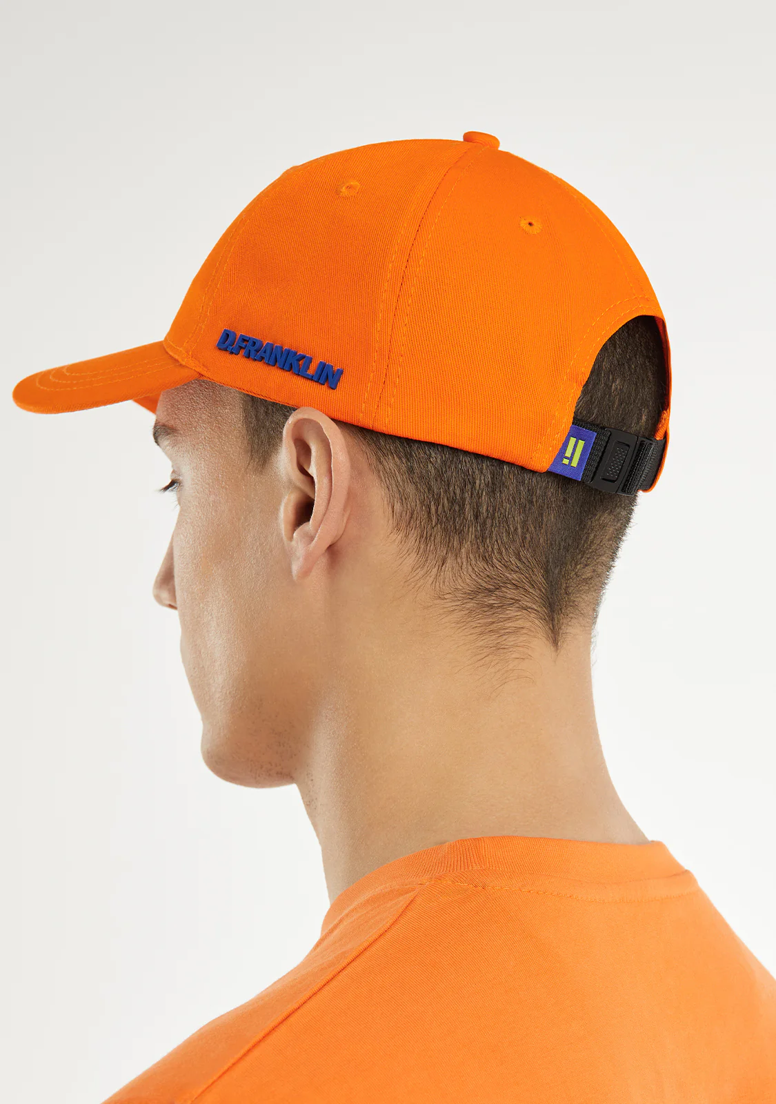 Basic Flag Cap Orange / Blue - Image 6
