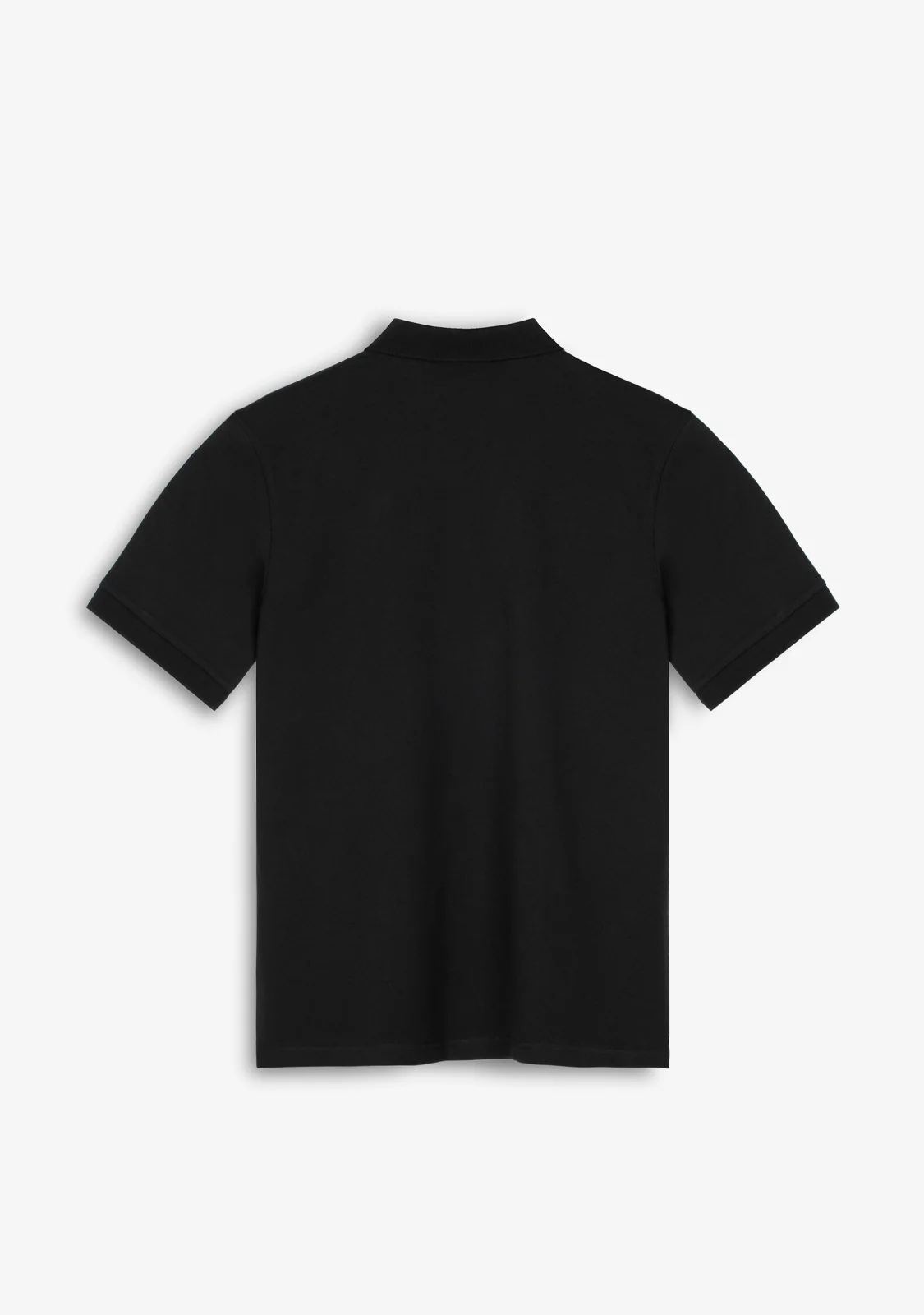 Basic Polo Shirt Black / Red - Image 3