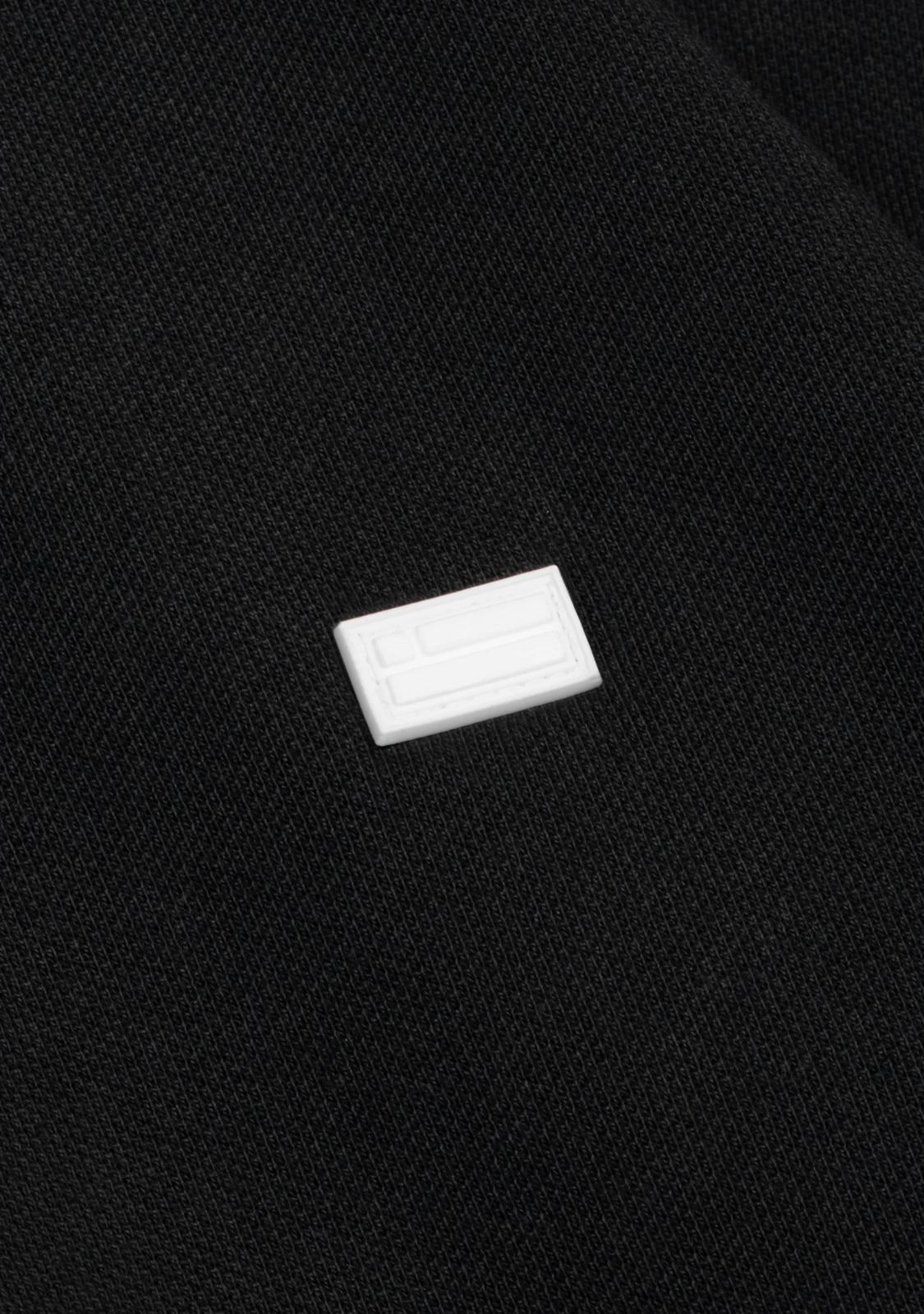 Basic Polo Shirt Black / White - Image 2