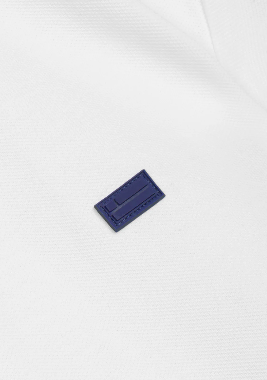 Basic Polo Shirt White / Navy - Image 2