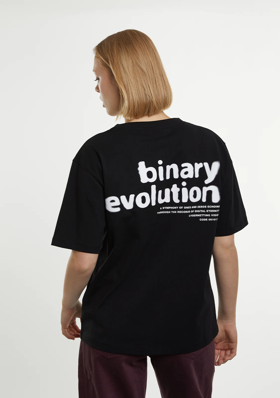 Binary Tee Black - Image 5