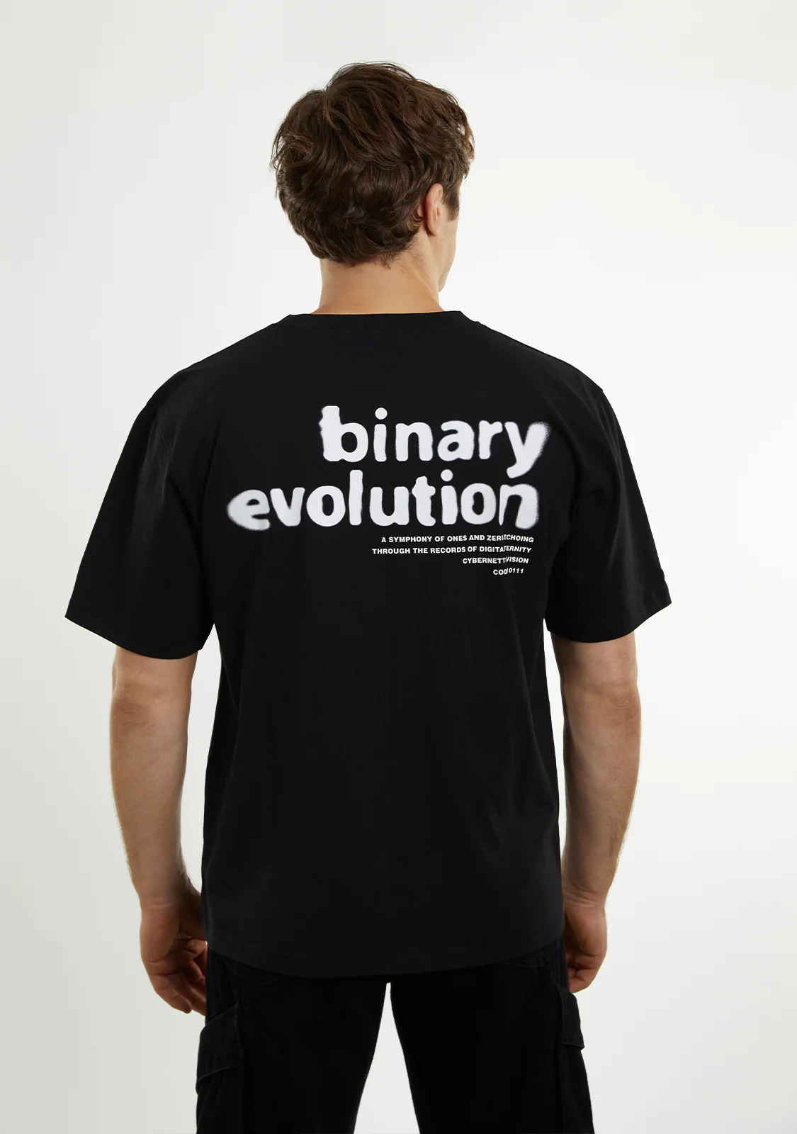 Binary Tee Black - Image 7