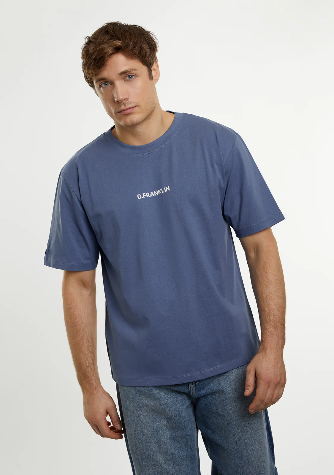 Binary Tee Blue - Image 6