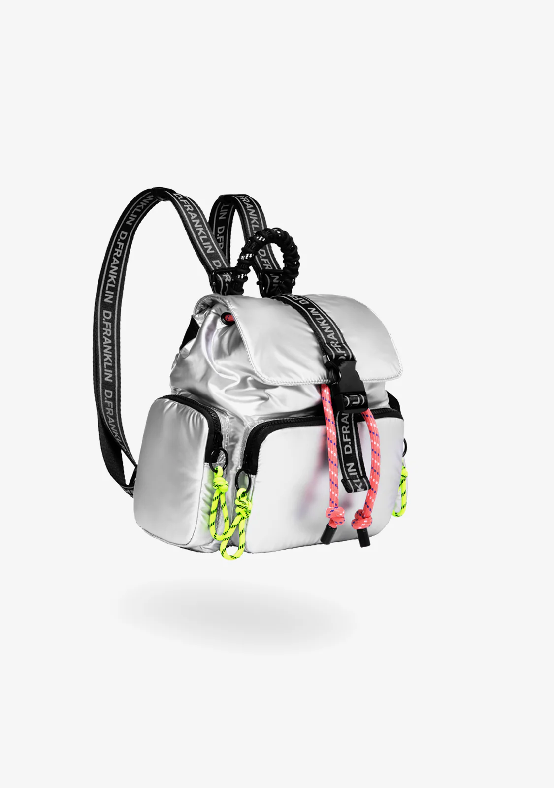 Bomb Flap Backpack Silver - Image 2