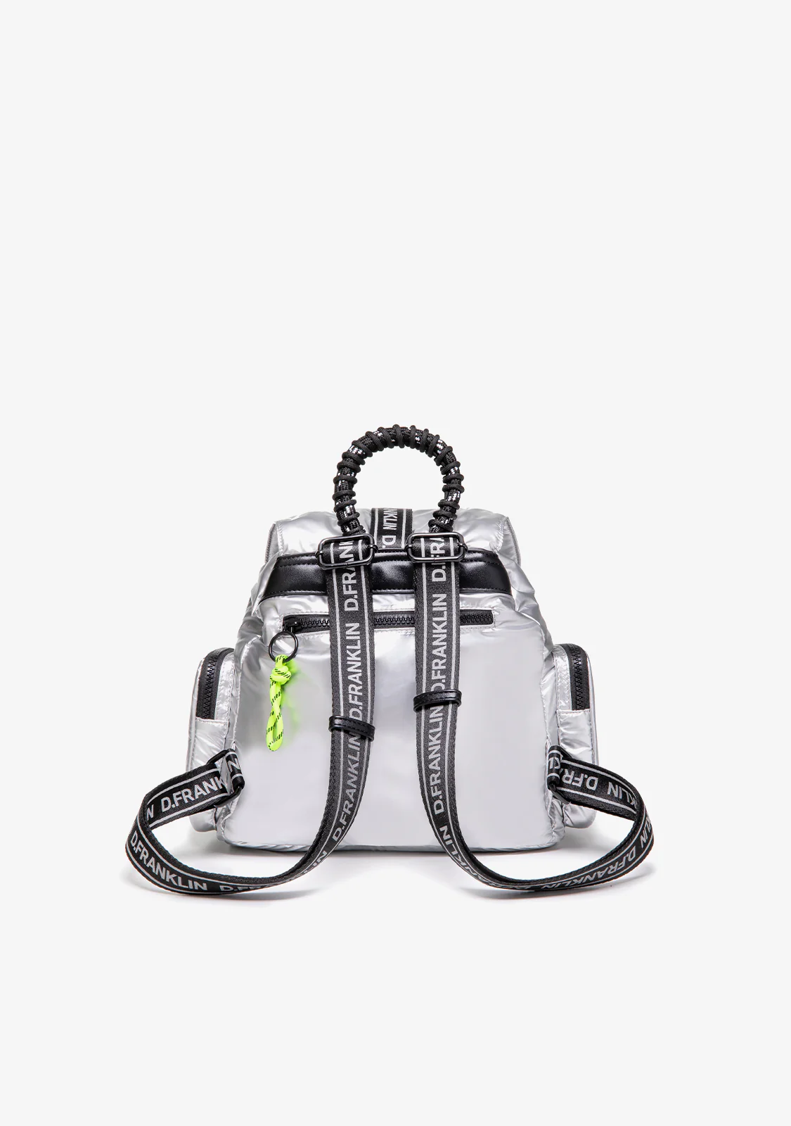 Bomb Flap Backpack Silver - Image 3