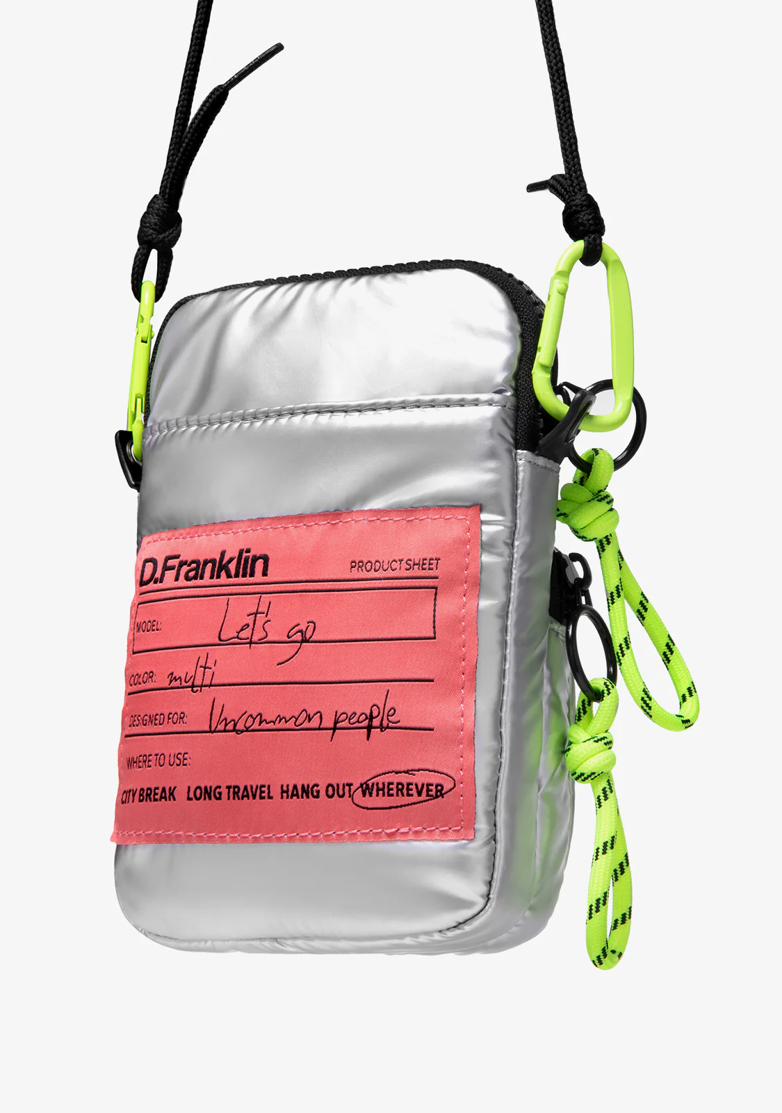 Bomb Mini Bag Silver - Image 3