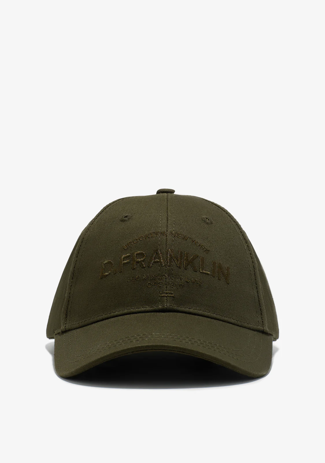 Brooklyn Basic Cap Army Green - Image 2
