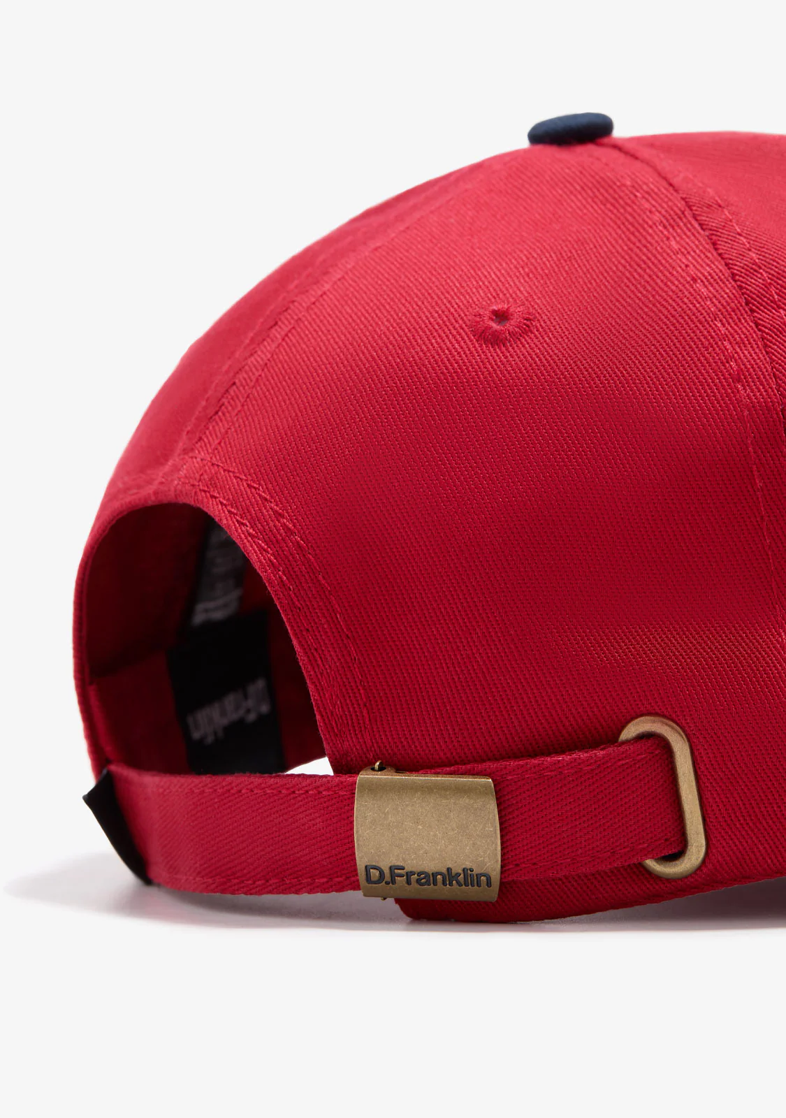Brooklyn Basic Cap Red-Navy - Image 4