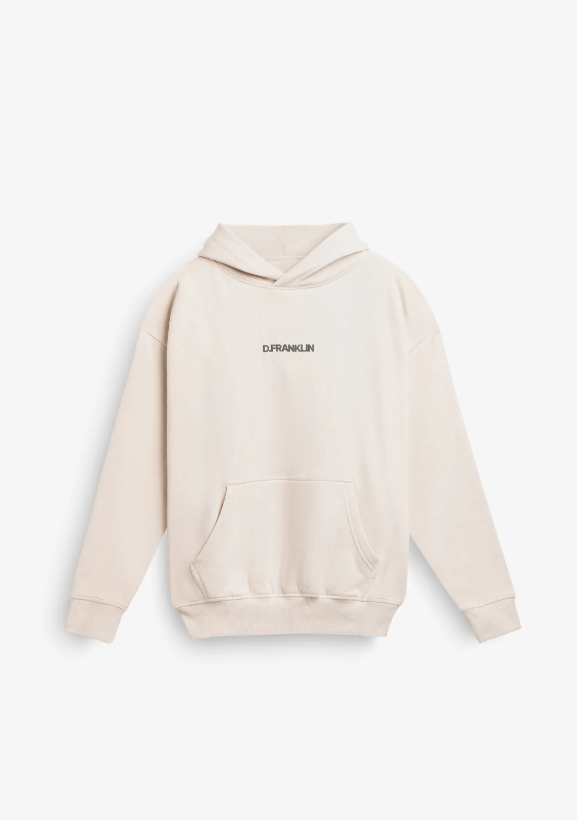 Classic Oversize Hoodie Ice Grey - Image 2