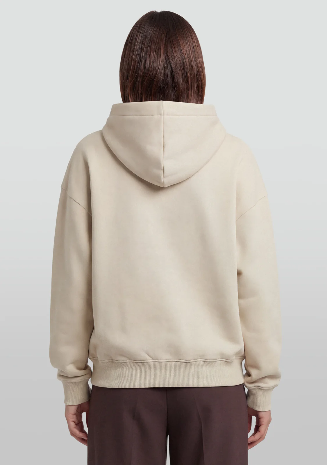 Clean-Cut Oversize Hoodie Off-White - Image 6