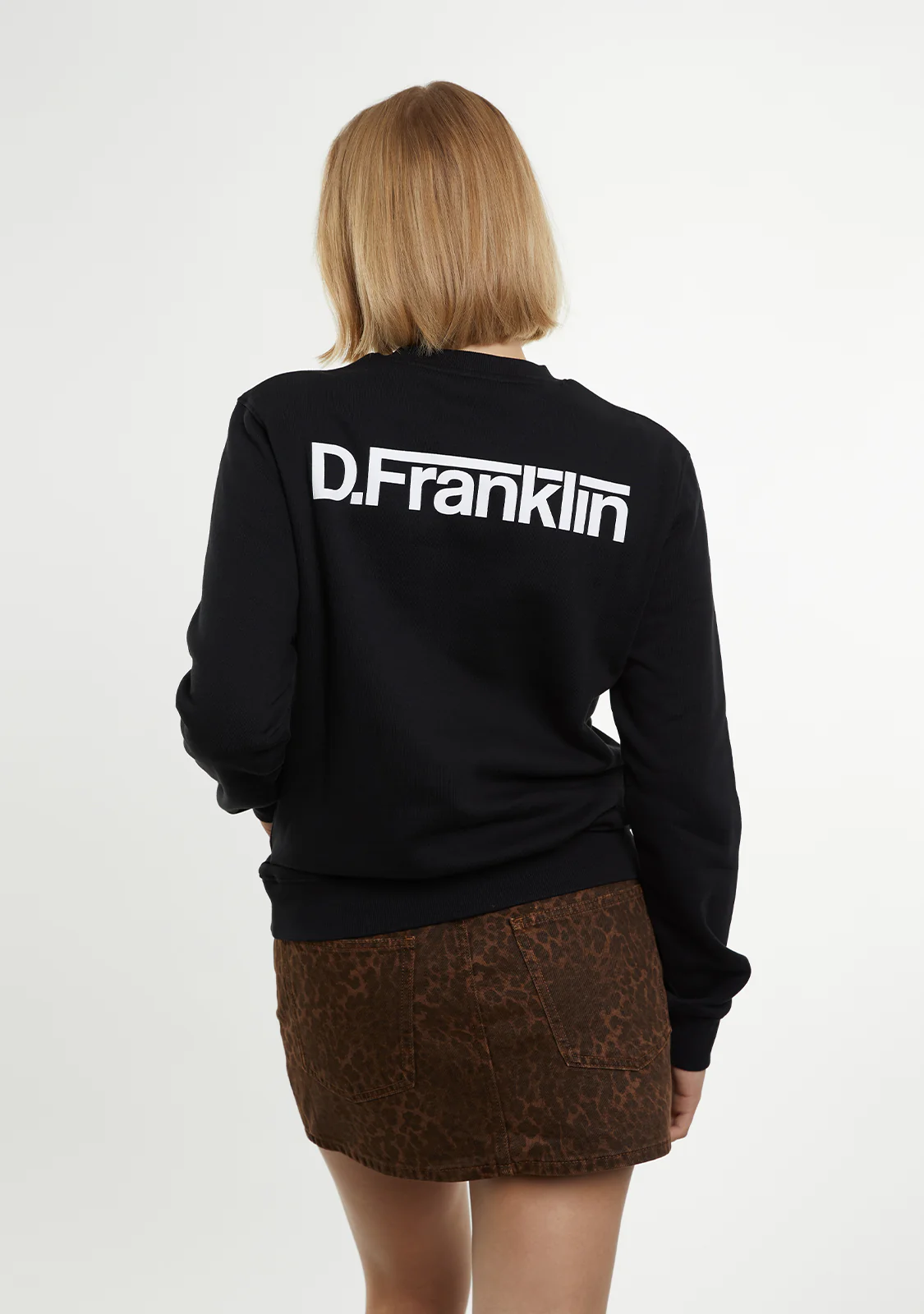 Crewneck Racing Club Sweatshirt Black - Image 5