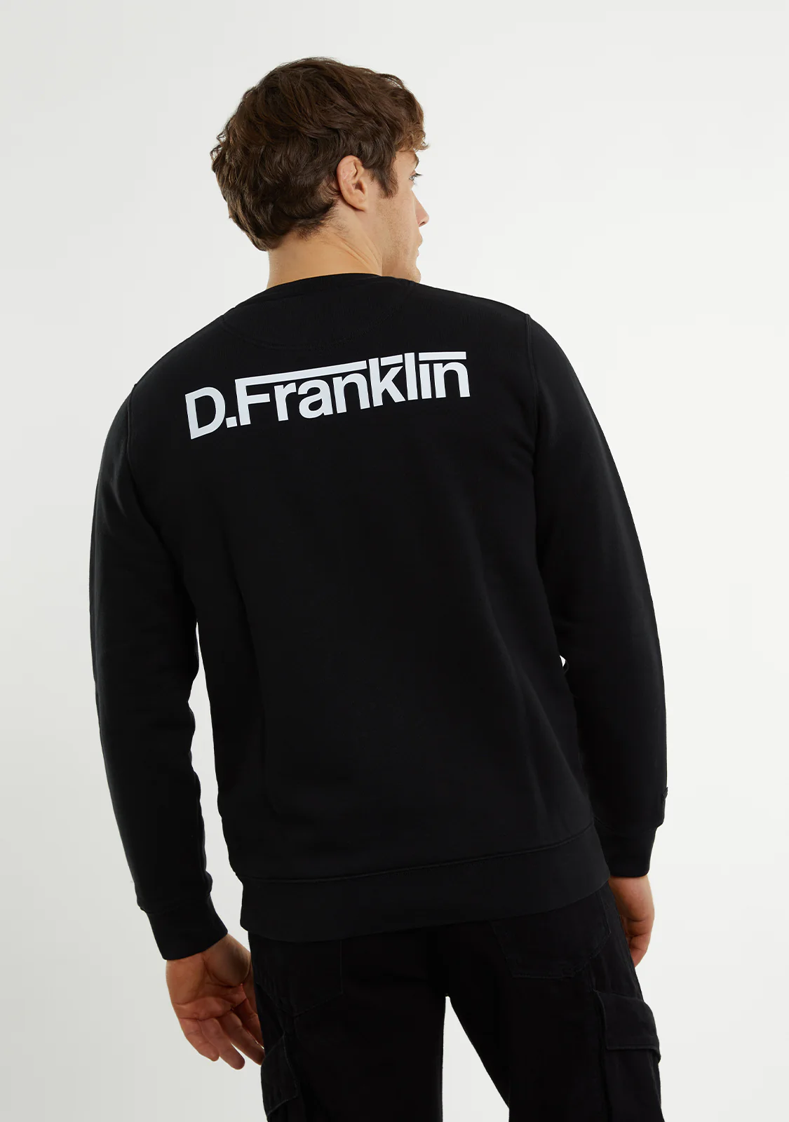 Crewneck Racing Club Sweatshirt Black - Image 7