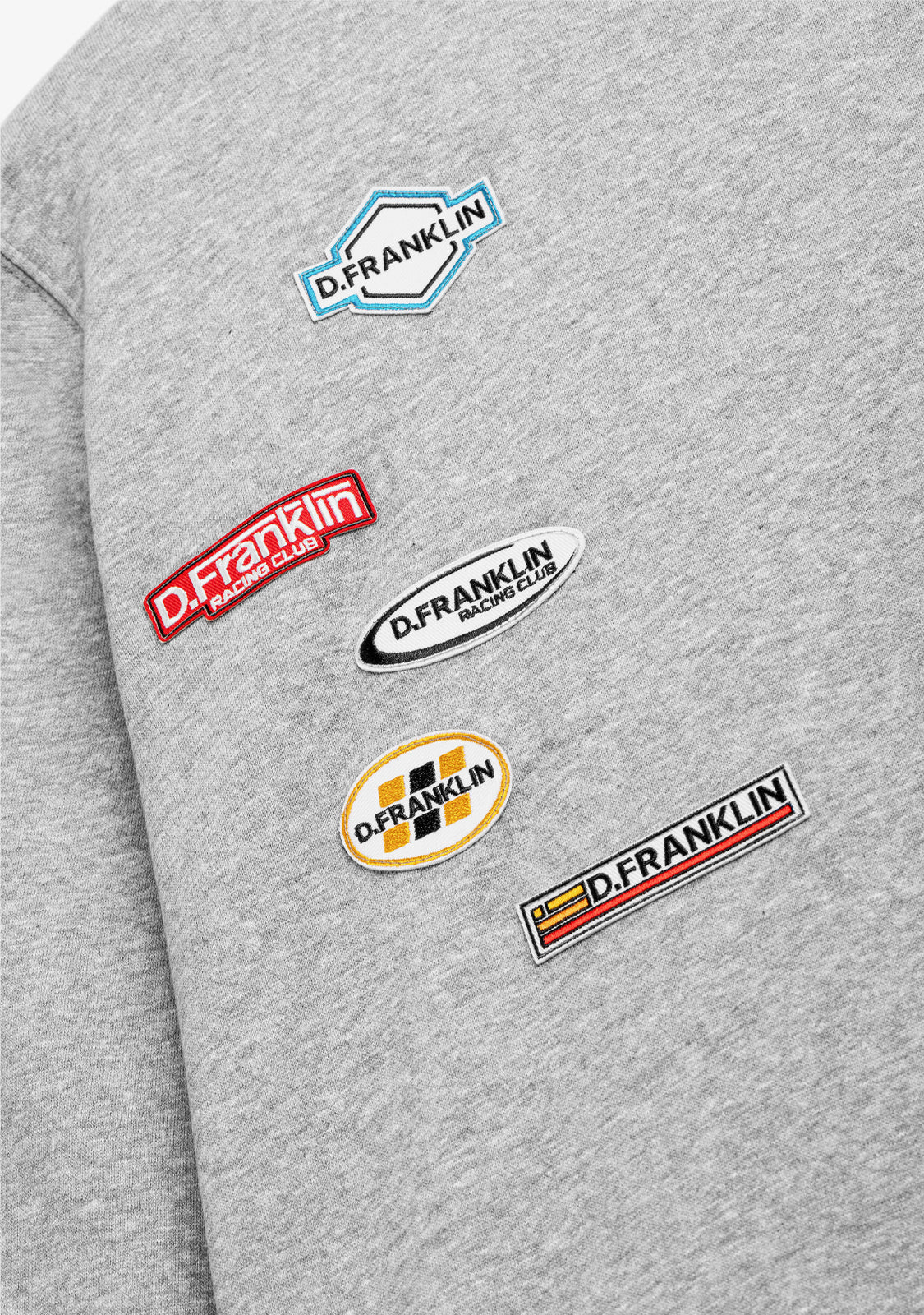 Crewneck Racing Club Sweatshirt Grey - Image 3