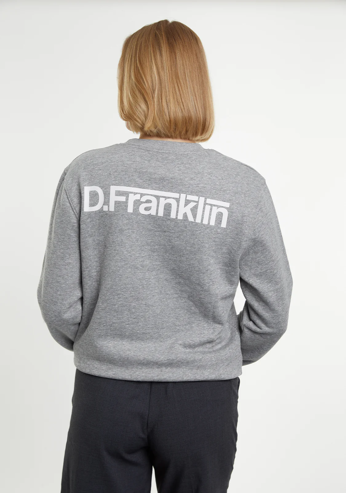 Crewneck Racing Club Sweatshirt Grey - Image 5