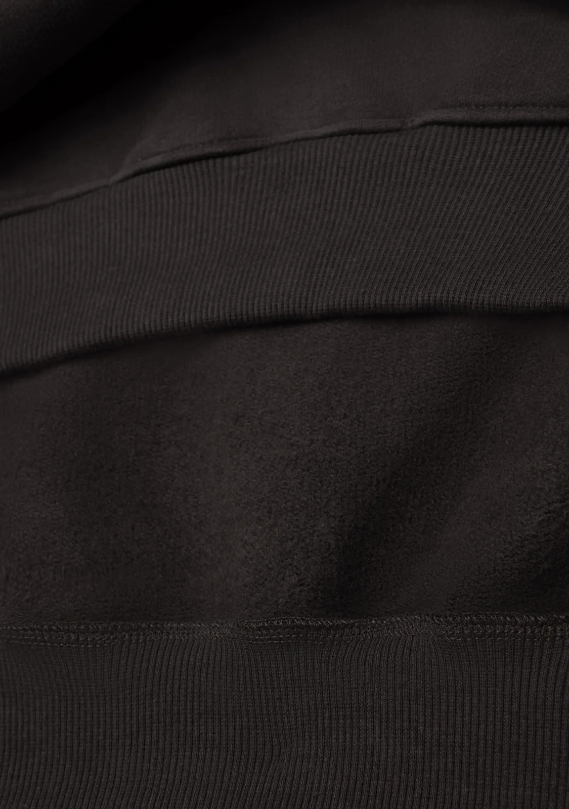 Cropped Polo Sweatshirt Anthracite - Image 7