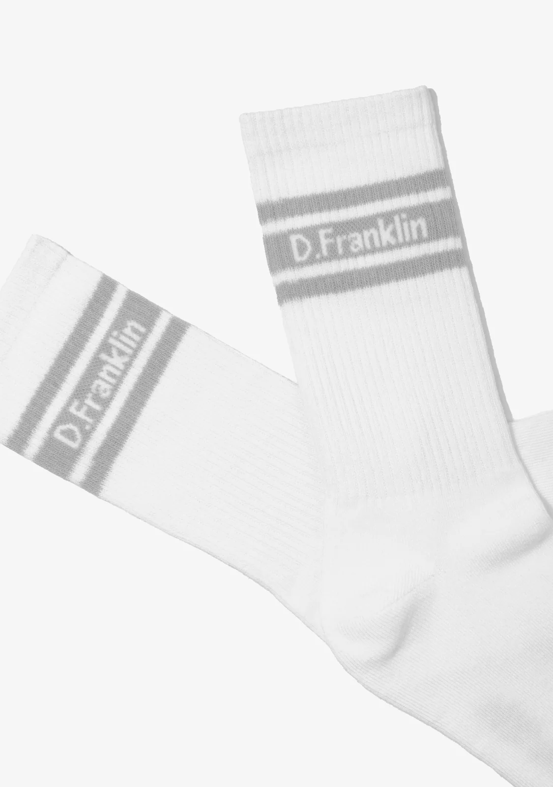 DF 3 Stripes Socks 3 Pack Neutral - Image 2