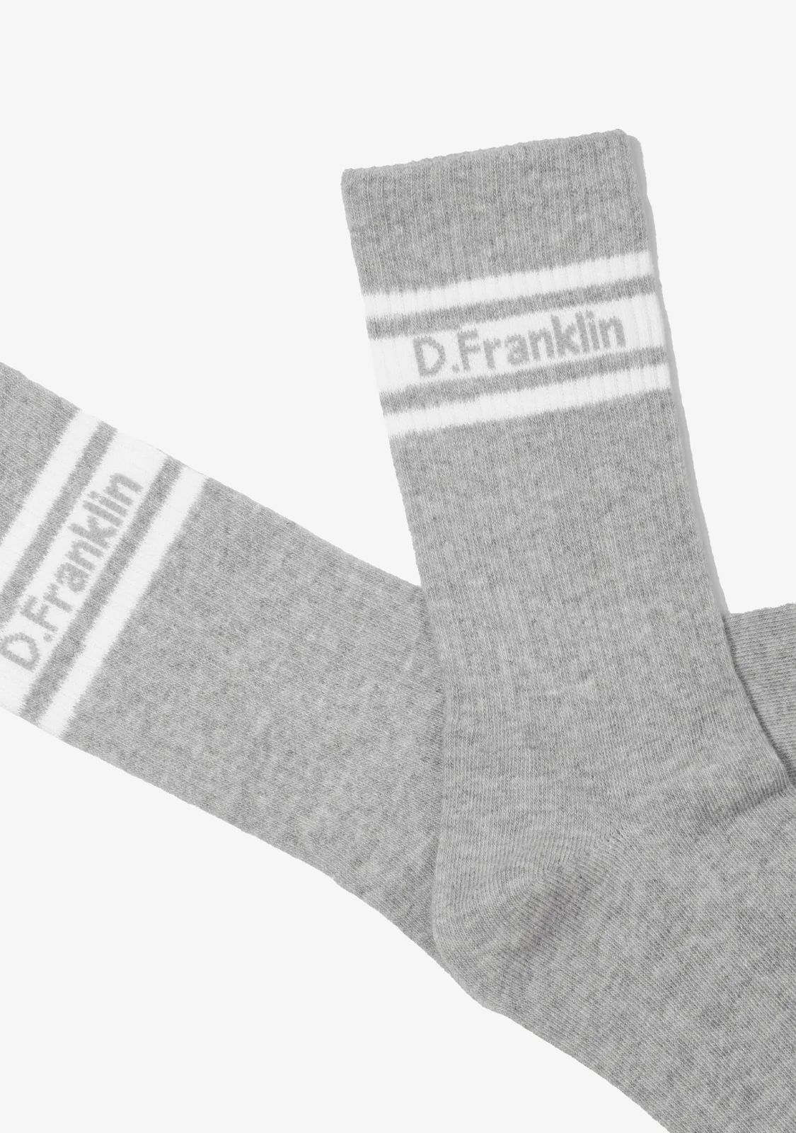 DF 3 Stripes Socks 3 Pack Neutral - Image 3