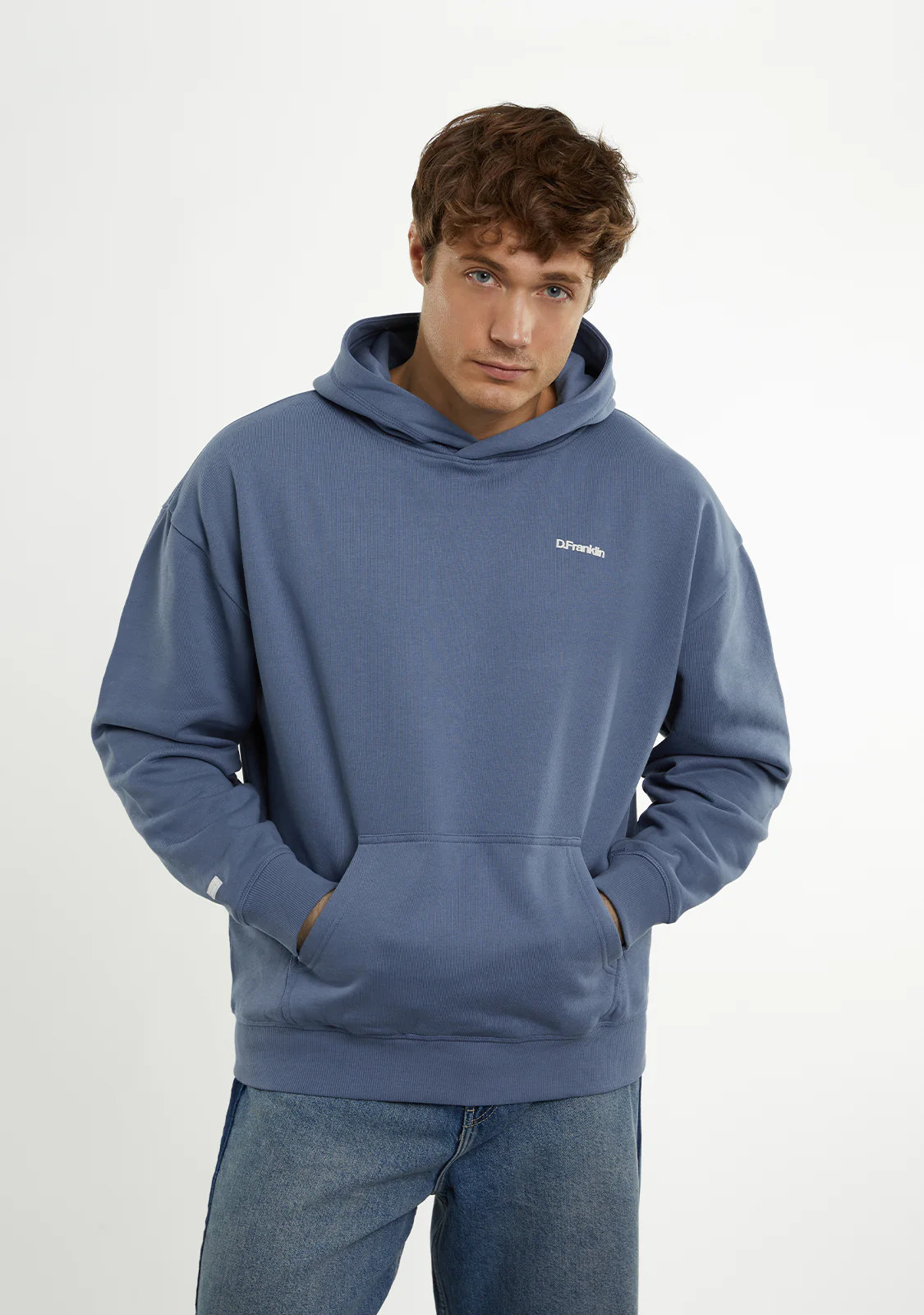 Eternity Oversize Hoodie Blue - Image 6