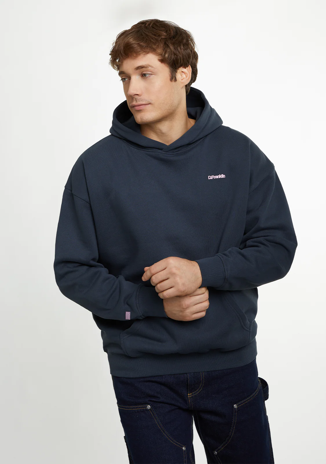 Eternity Oversize Hoodie Grey - Image 6