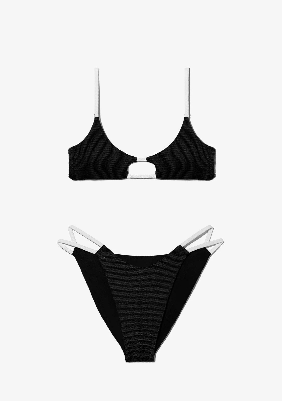 Feroe Top + Feroe Bottom Bikini Black - Image 2