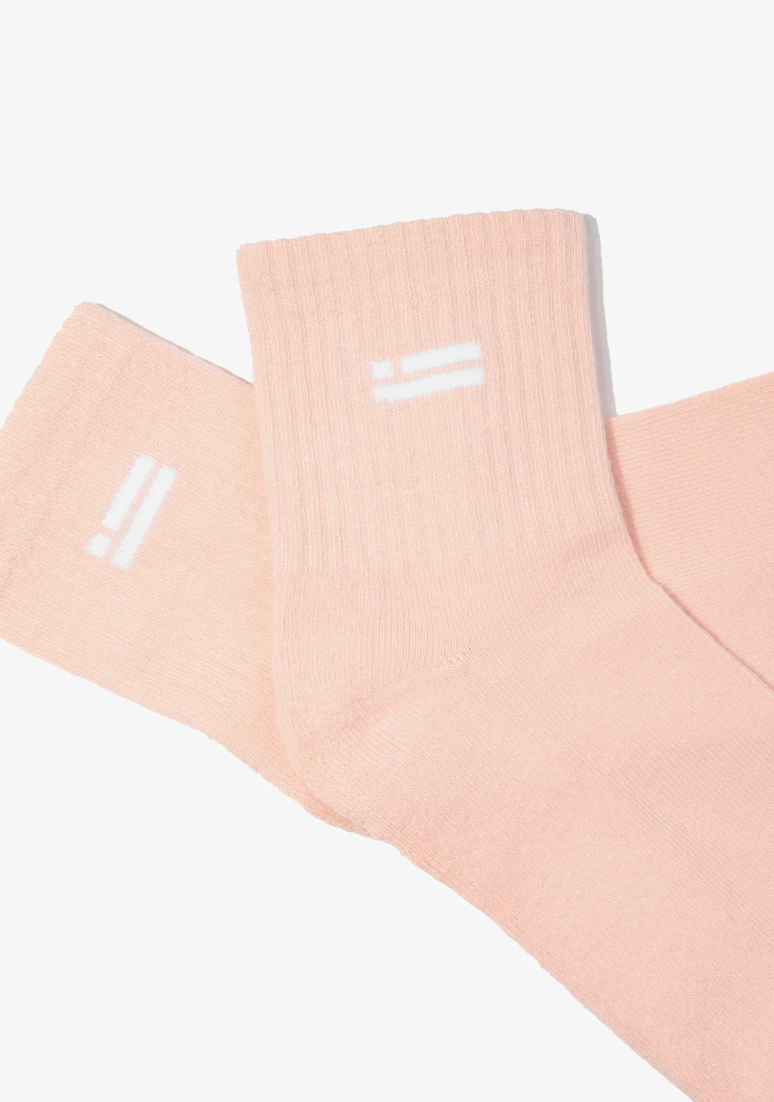 Flag Ankle Socks 3 Pack Peach - Image 3