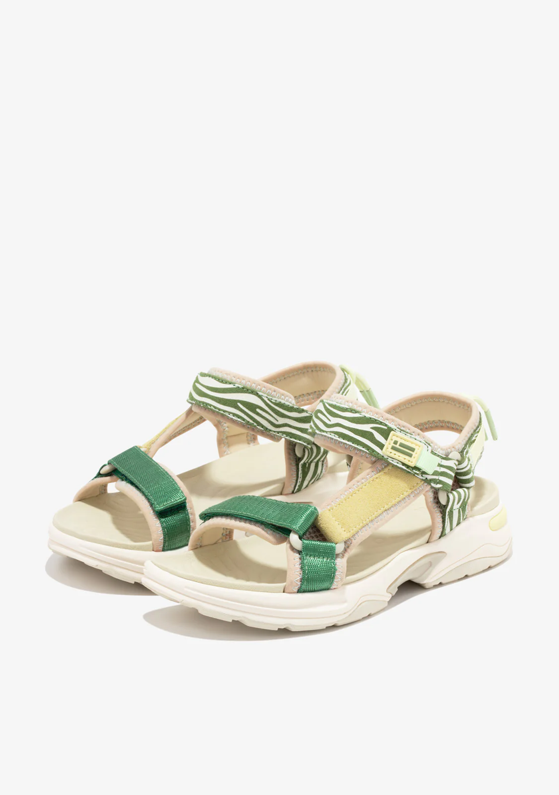 Flame Sandal Strips Green - Image 2