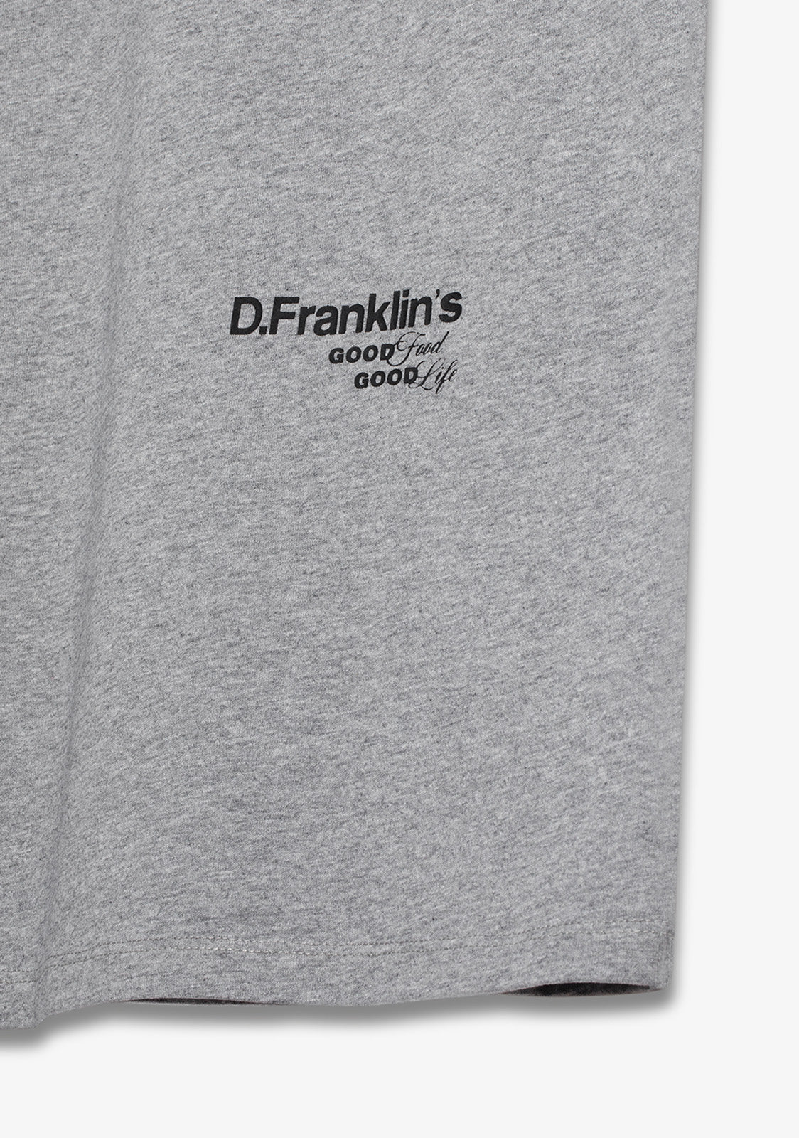Good Life T-Shirt Grey Melange - Image 3
