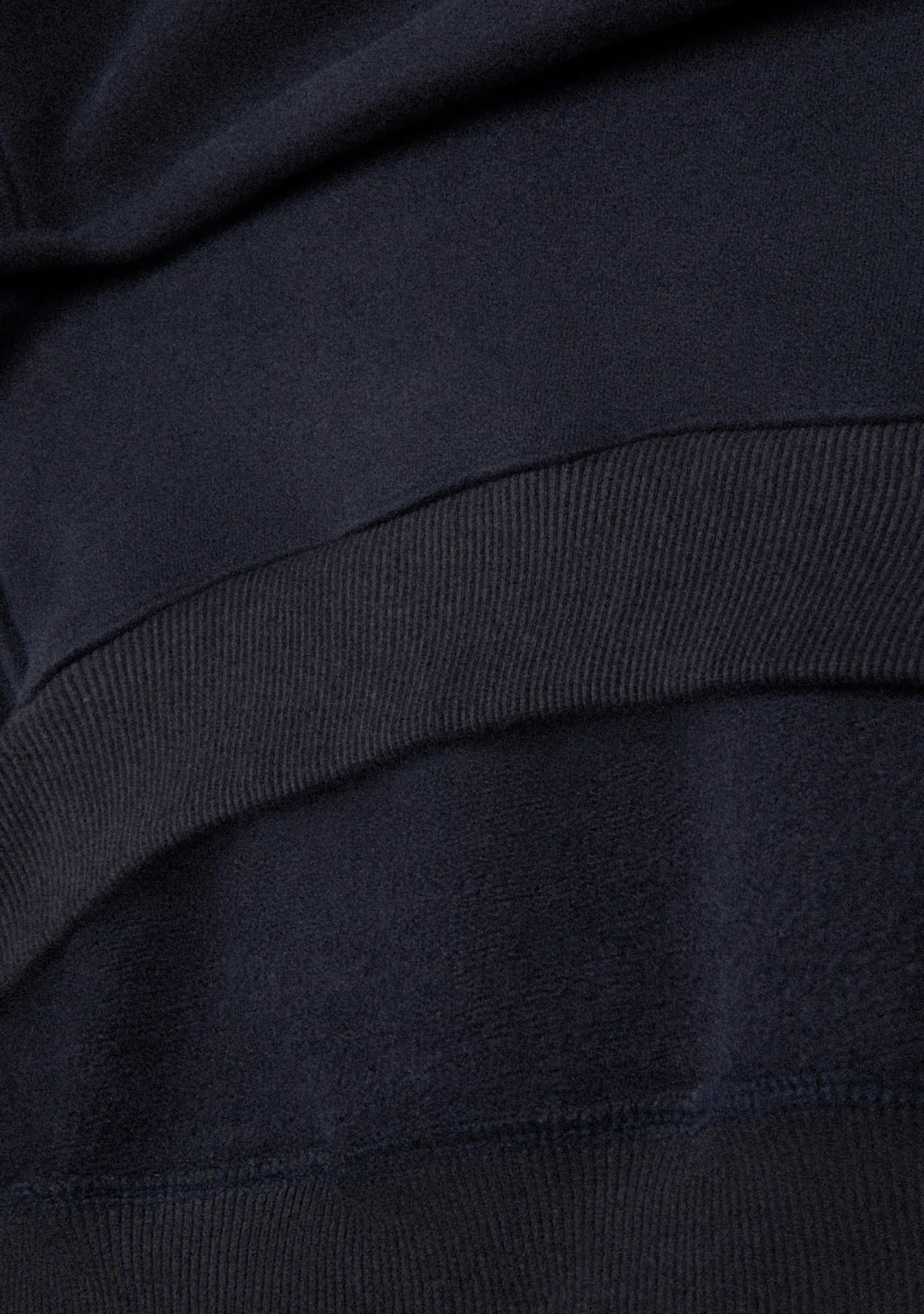 Half-Zip Sweatshirt Navy - Image 9