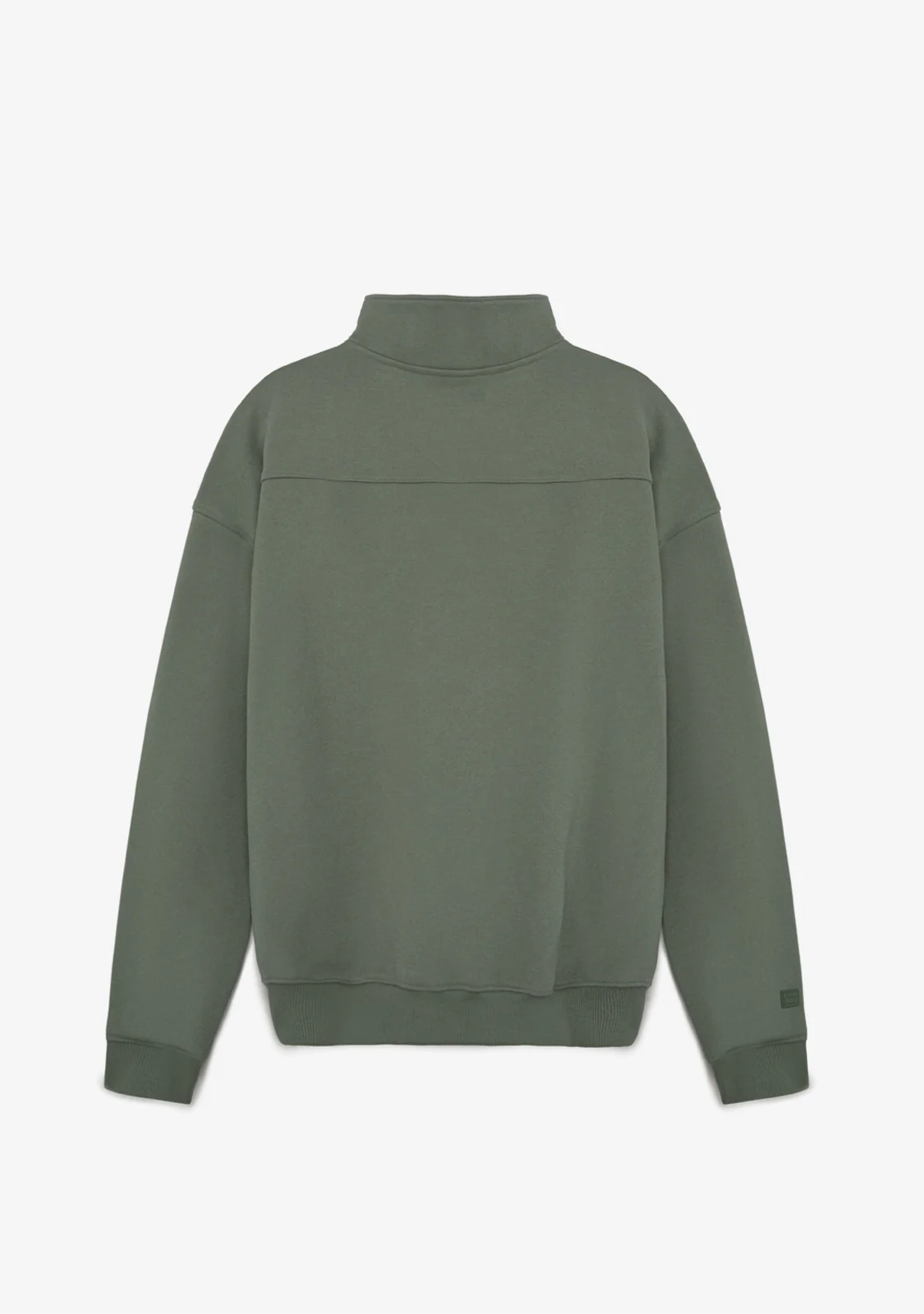 Half-Zip Sweatshirt Sage Green - Image 8