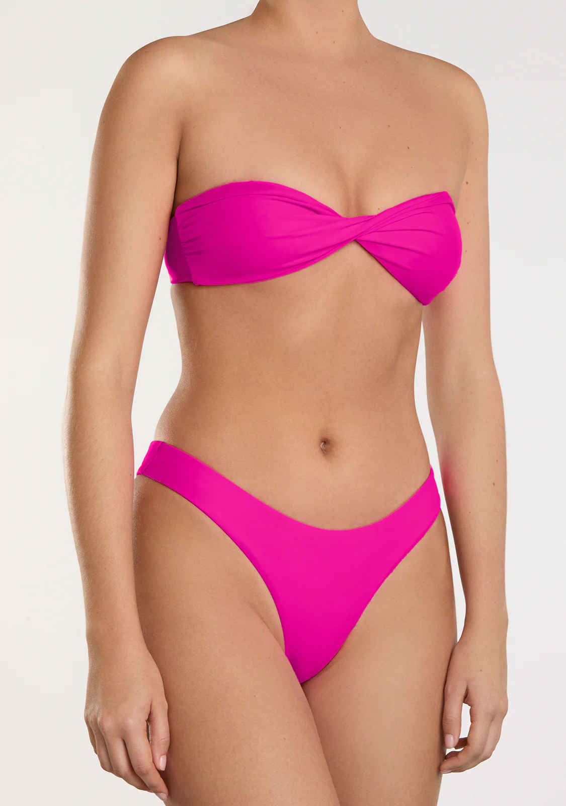 Harper Top + Ava Bottom Hot Pink Bikini - Image 3