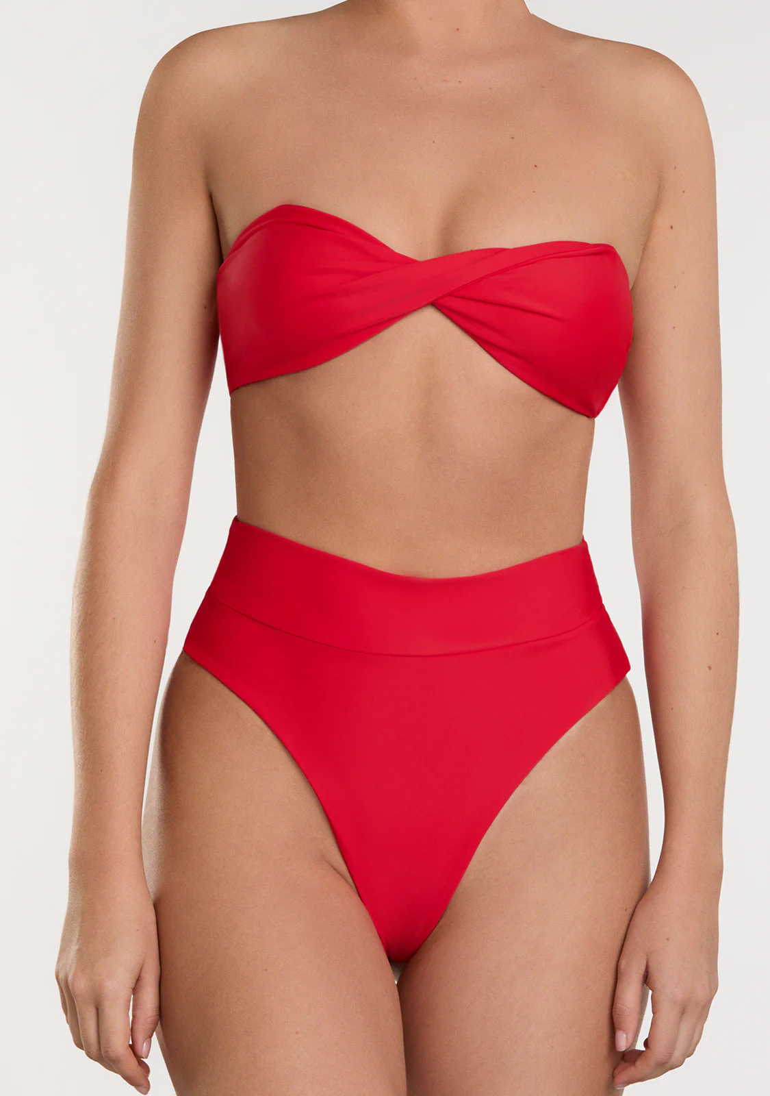 Harper Top + Kalea Bottom Chili Red Bikini - Image 3