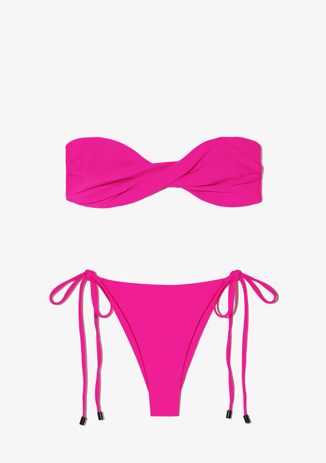 Harper Top + Lilo Bottom Hot Pink Bikini - Image 2