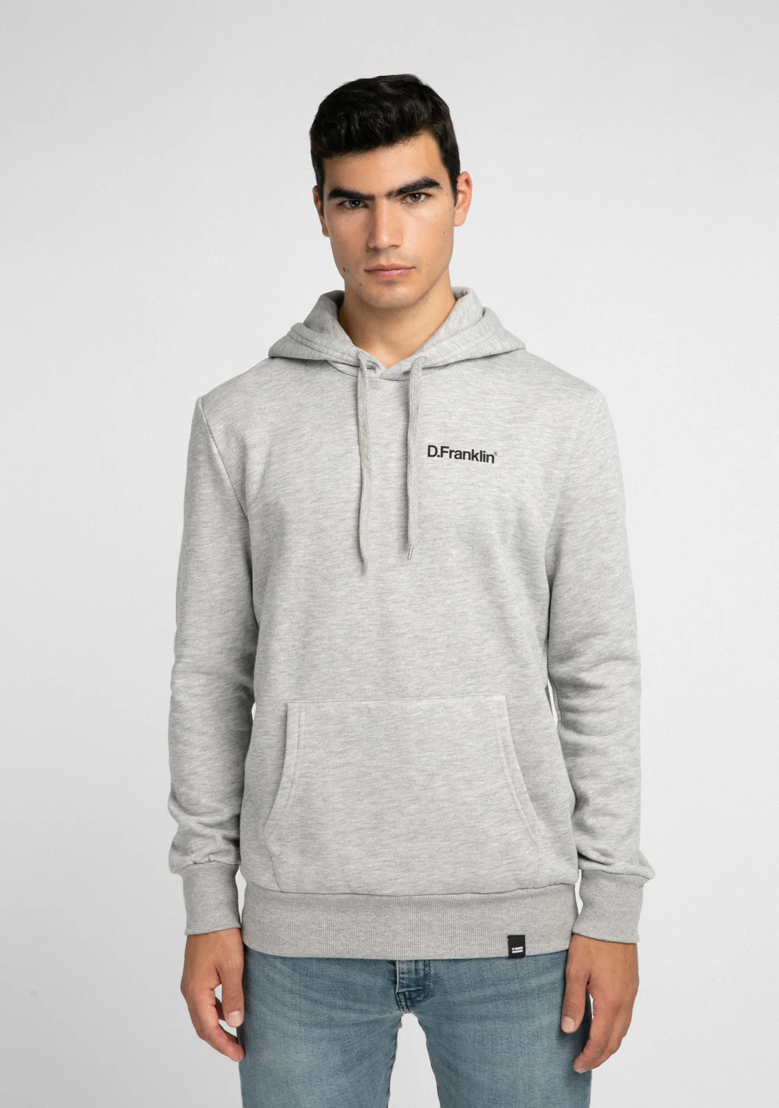 Hoodie D.Franklin Black / Grey - Image 3