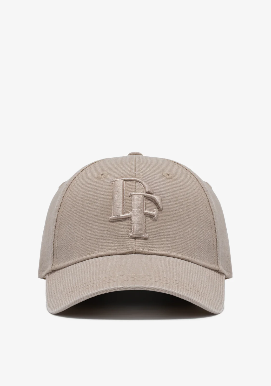 Initials Baseball Cap Sand - Image 2