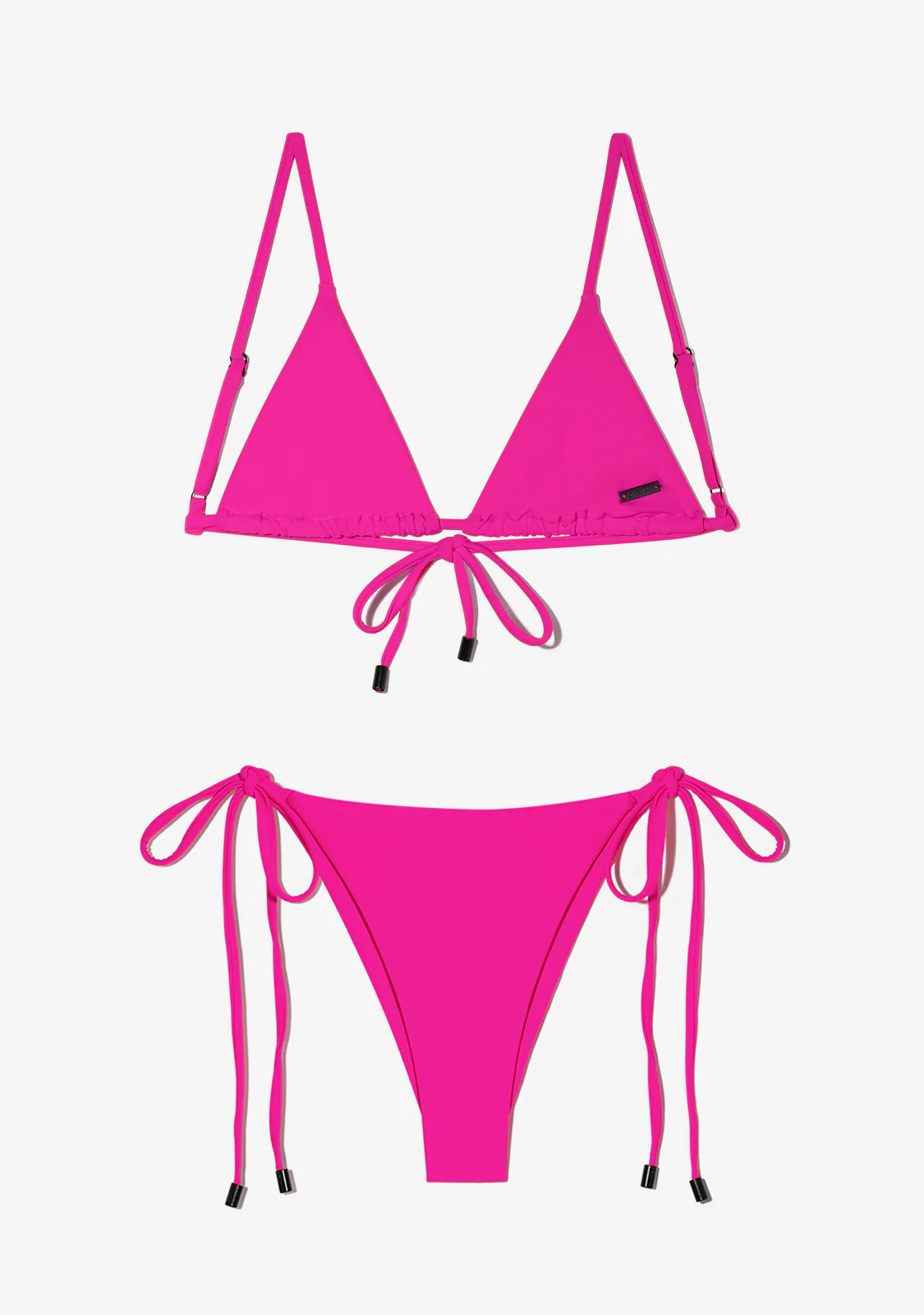 Kai Top + Lilo Bottom Hot Pink Bikini - Image 2