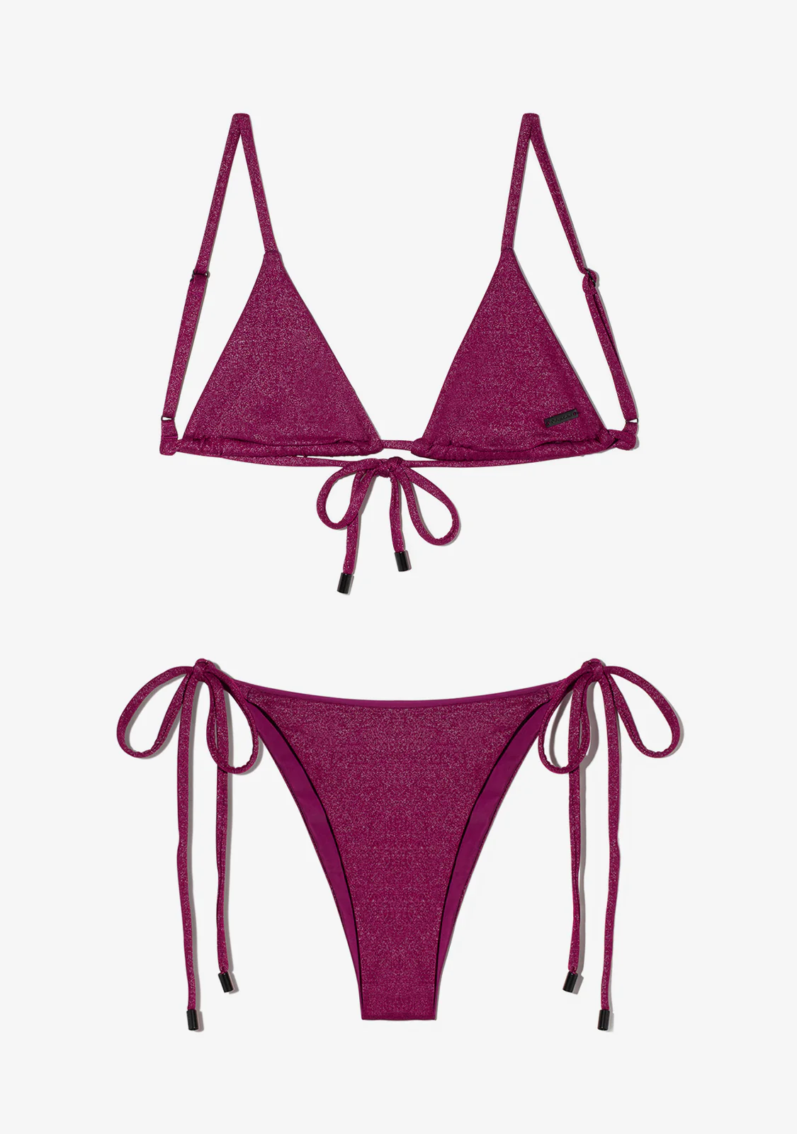 Kai Top + Lilo Bottom Mulberry Glimmer Bikini - Image 2