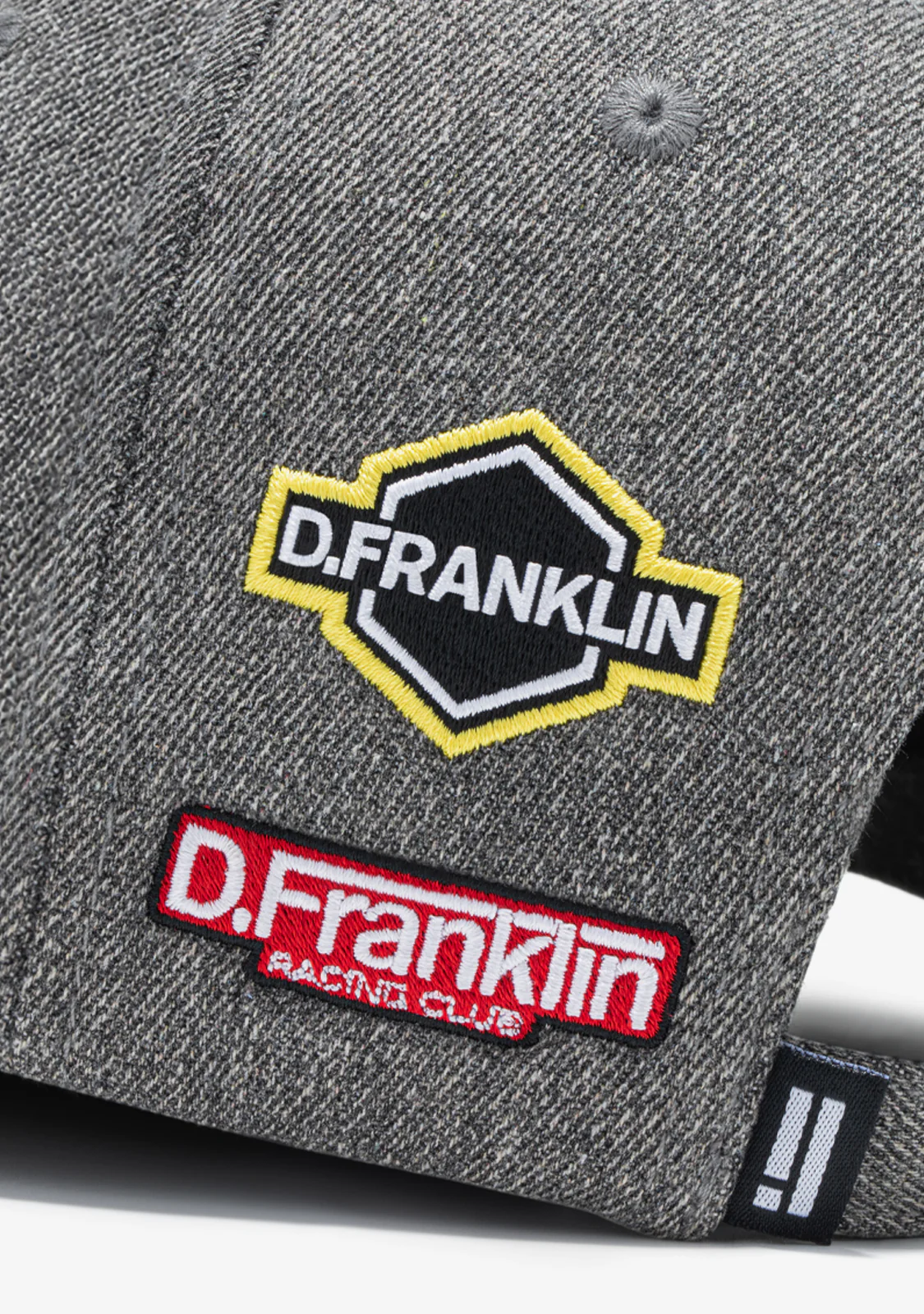 Logo Denim Cap Black - Image 4