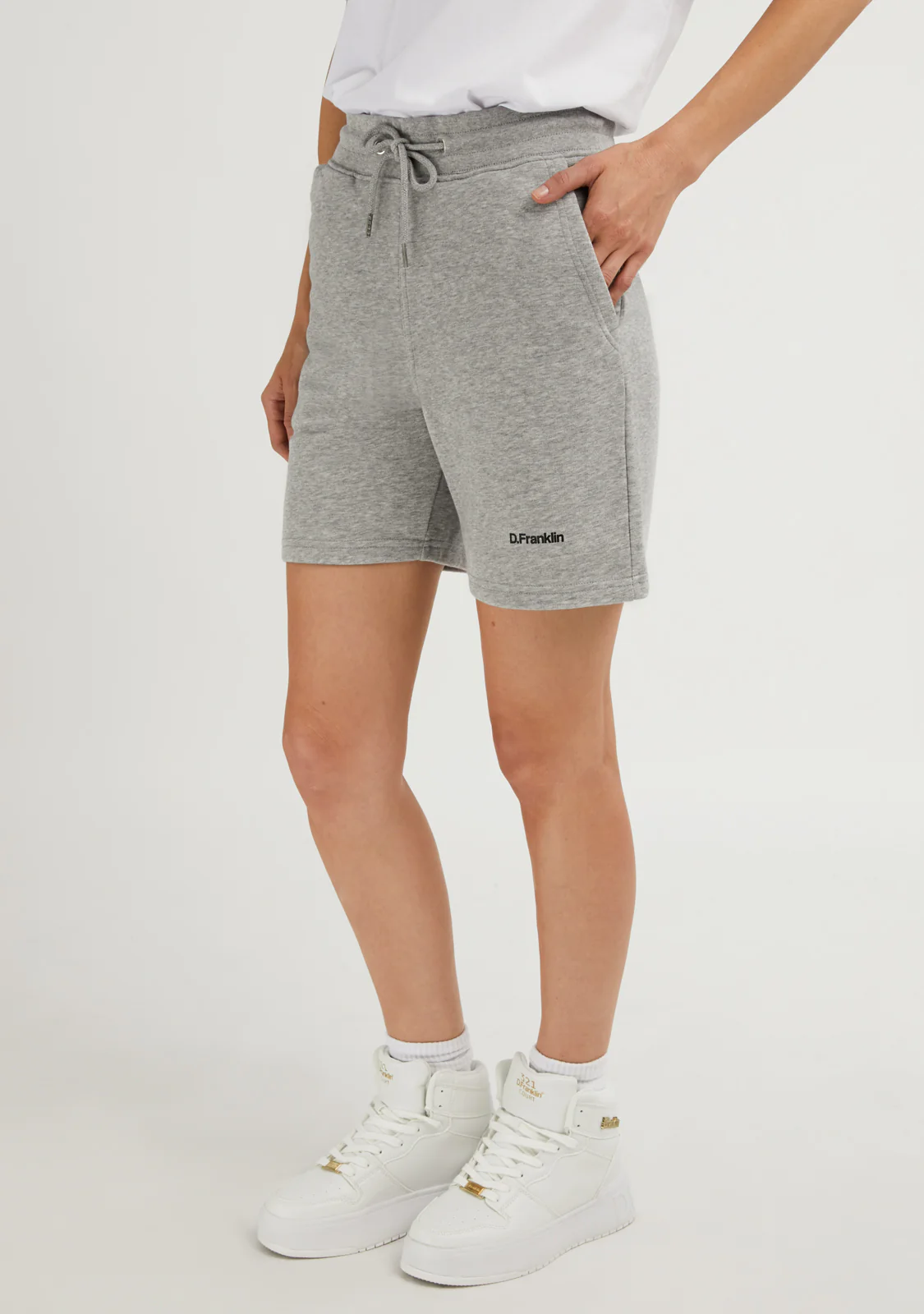 Logo Jogger Shorts Grey / Black - Image 2