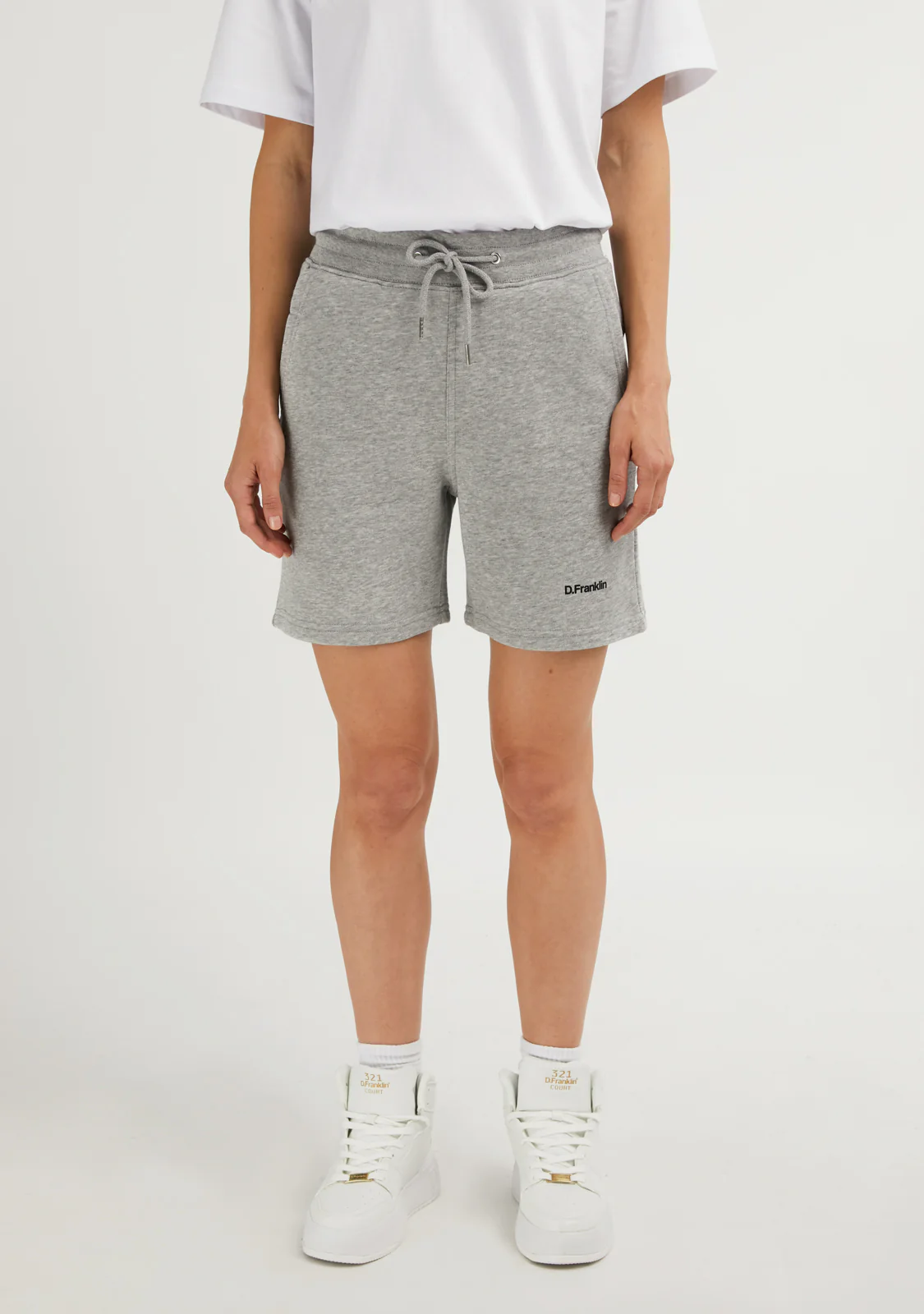 Logo Jogger Shorts Grey / Black - Image 5