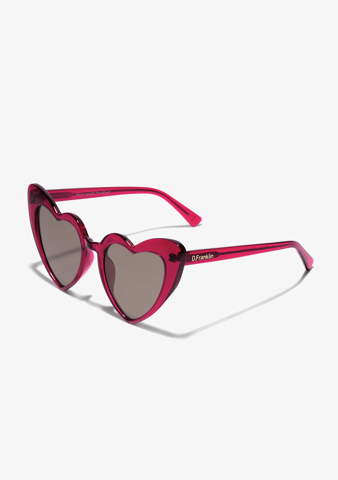 Love Heart Trans Burgundy / Brown - Image 2
