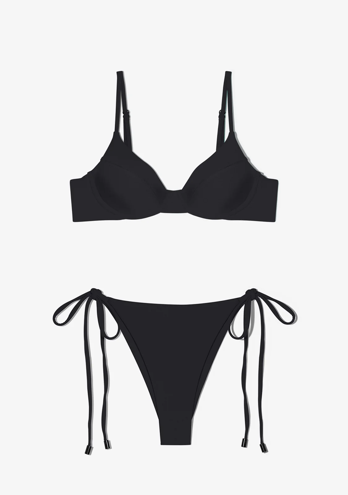 Masha Top + Lilo Bottom Black Bikini - Image 2