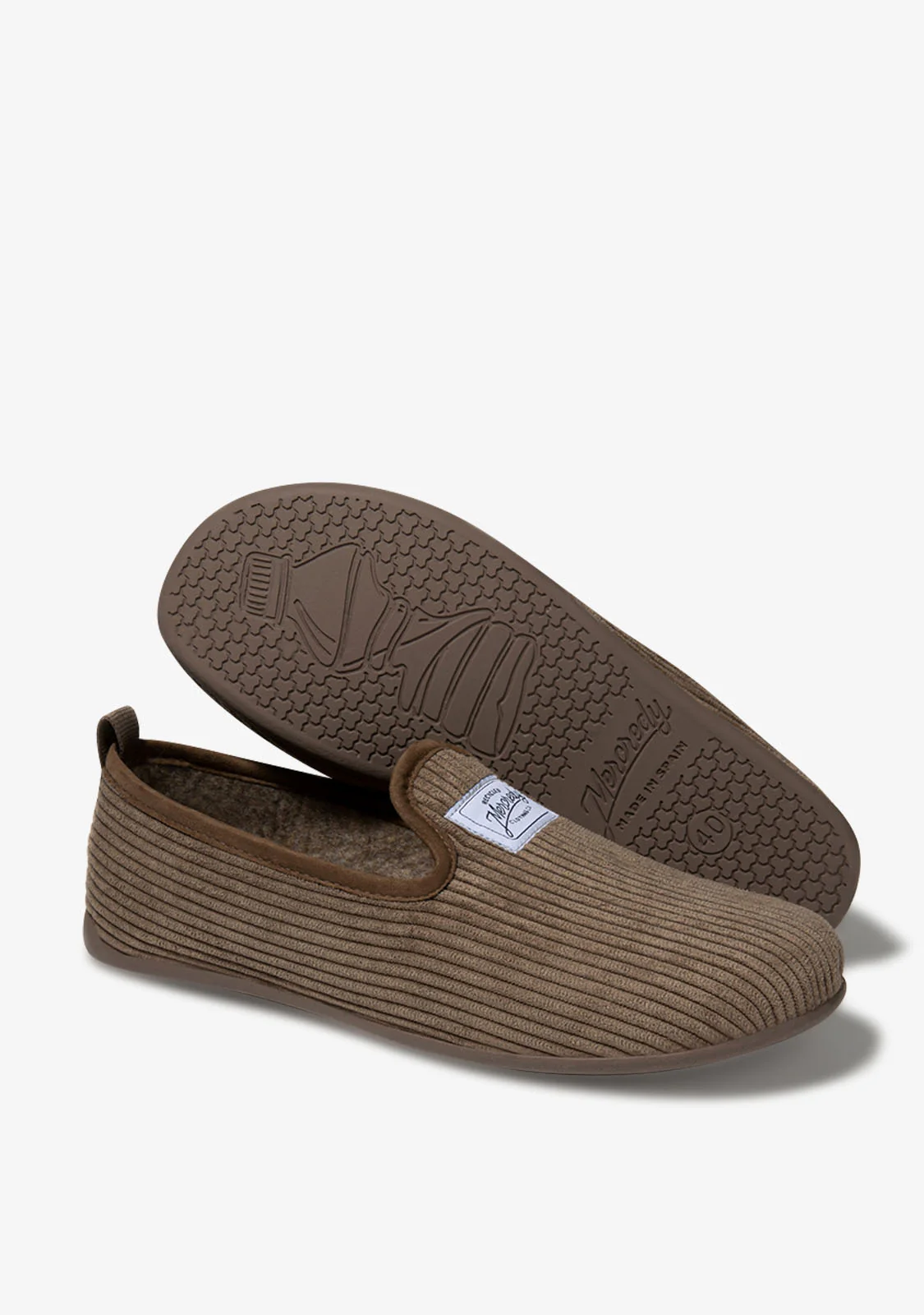 Mercredy Slipper Gran Cord Brown - Image 3