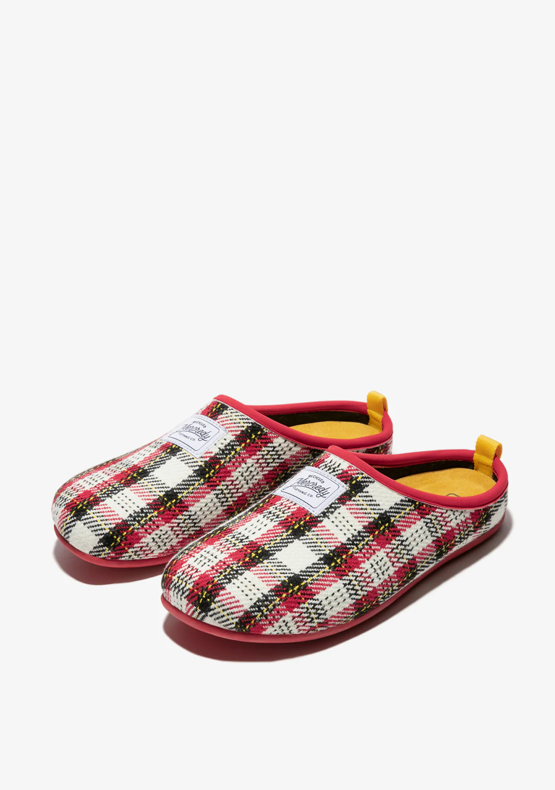 Mercredy Slipper Tartan Red / White - Image 2
