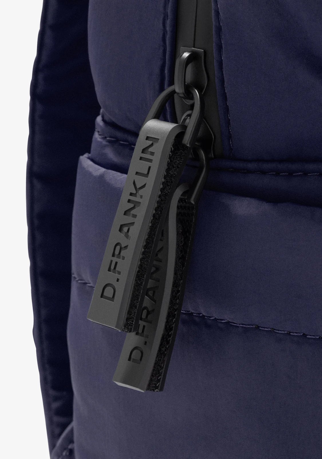 Multi-Pocket Nylon Backpack Navy - Image 8