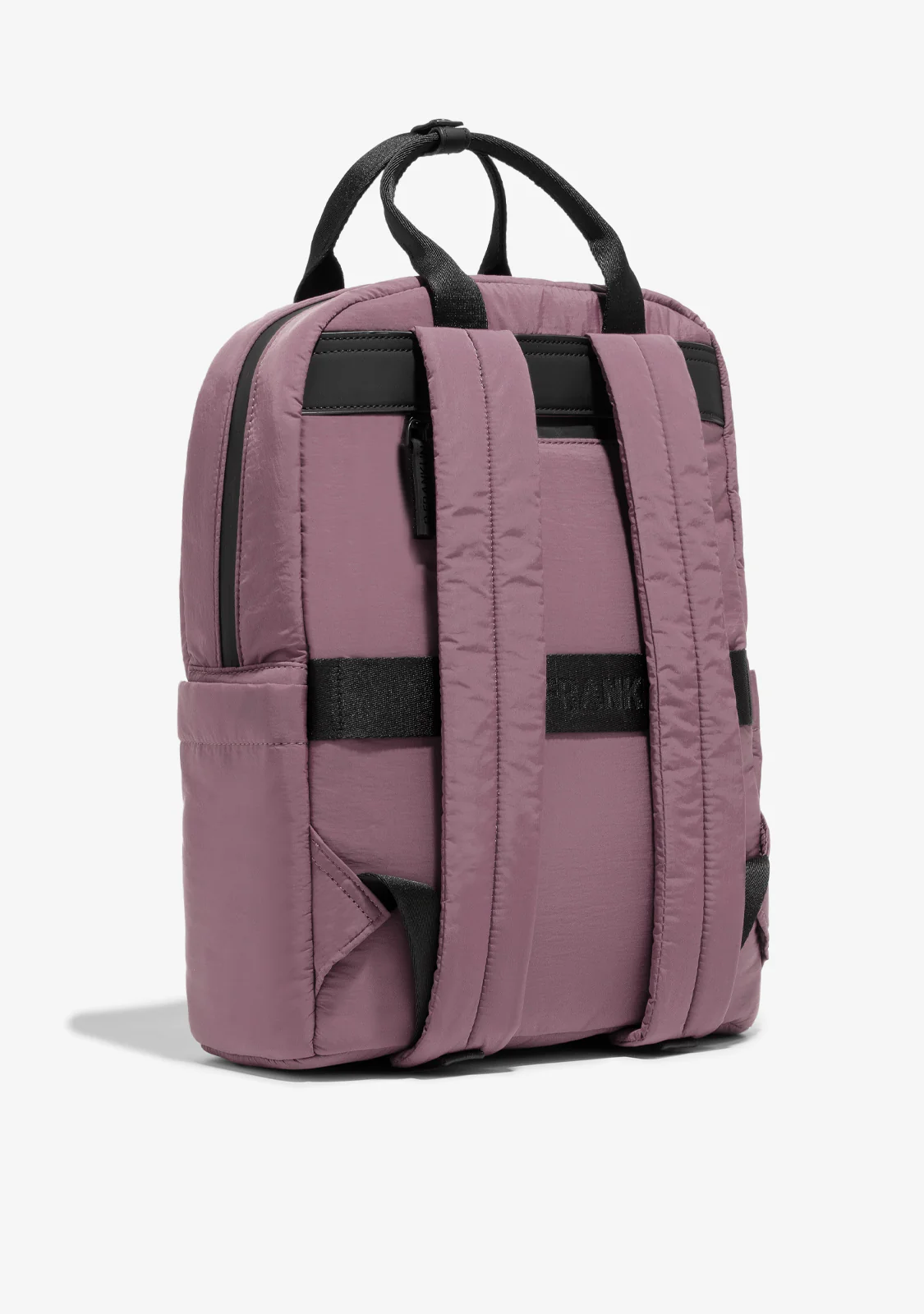 Multi-Pocket Nylon Backpack Pink - Image 2