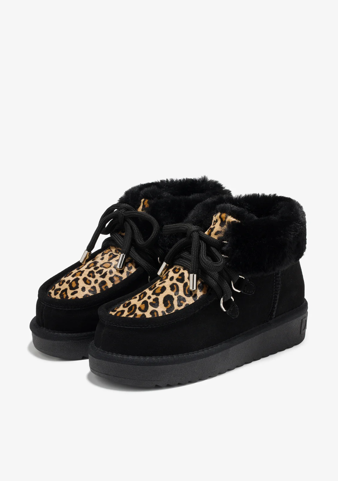 Nordic Mid Fur Black / Leopard - Image 2
